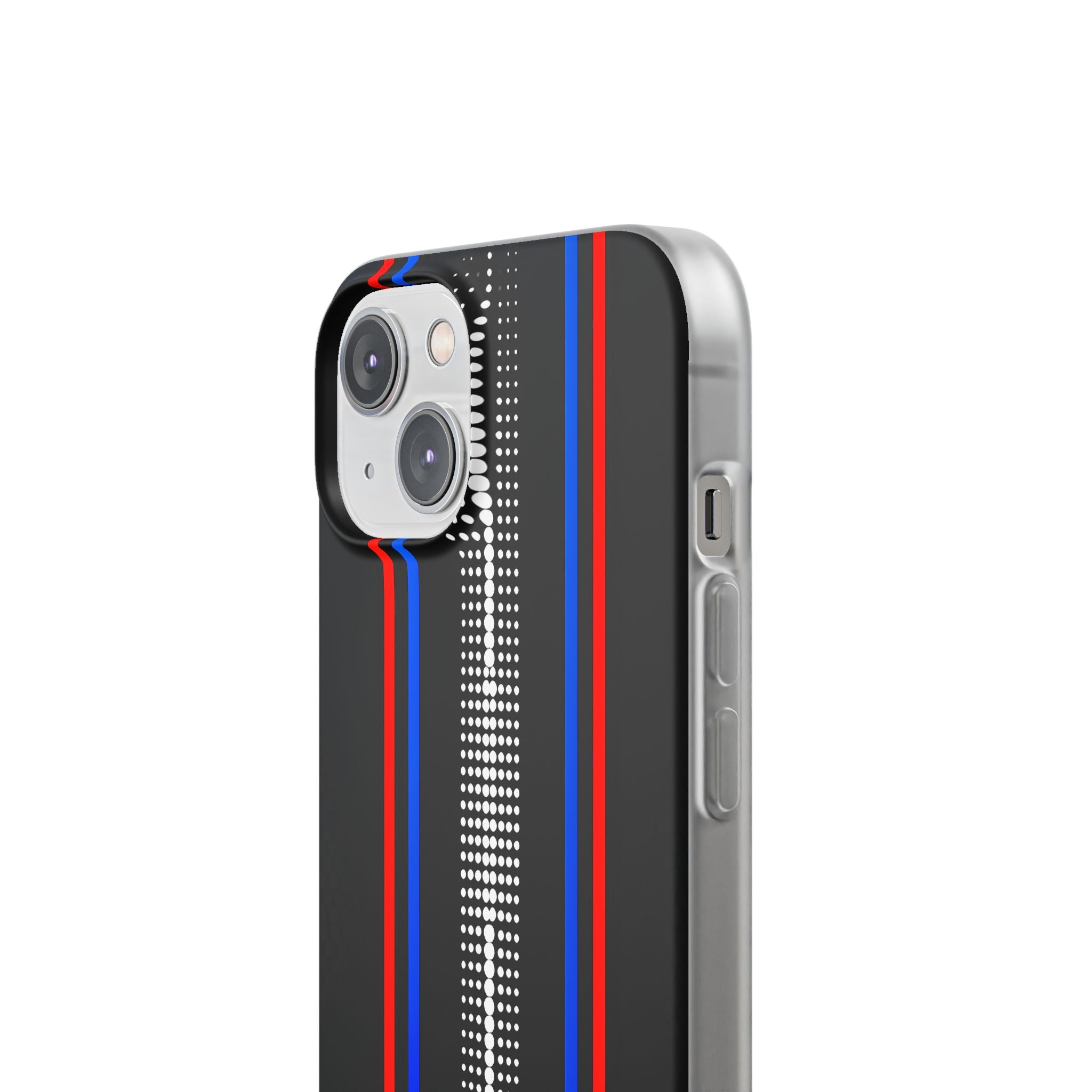 Electric Pulse Grid · Soft Phone Case for iPhone