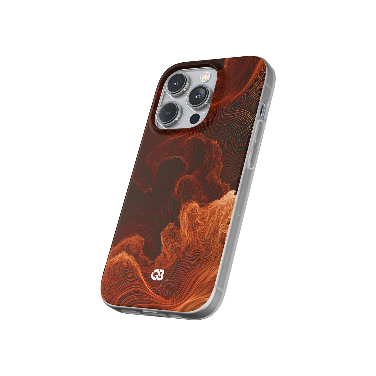 Amber Filament · Lite Phone Case for iPhone · Orange