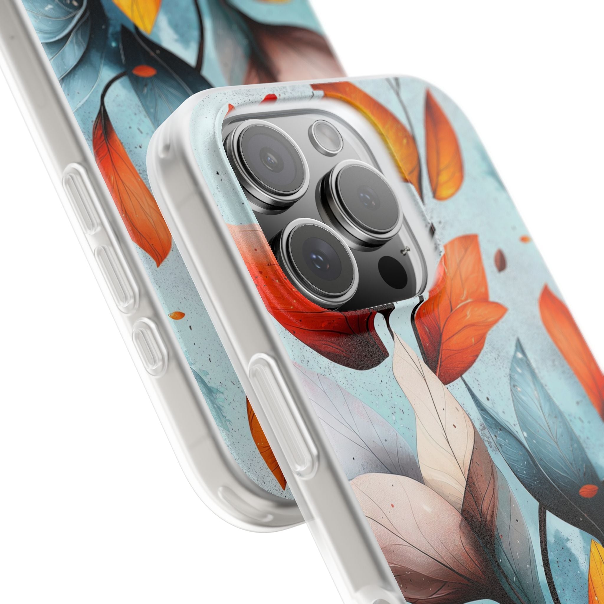 Crimson Veins iPhone 16 Pro Case - Soft