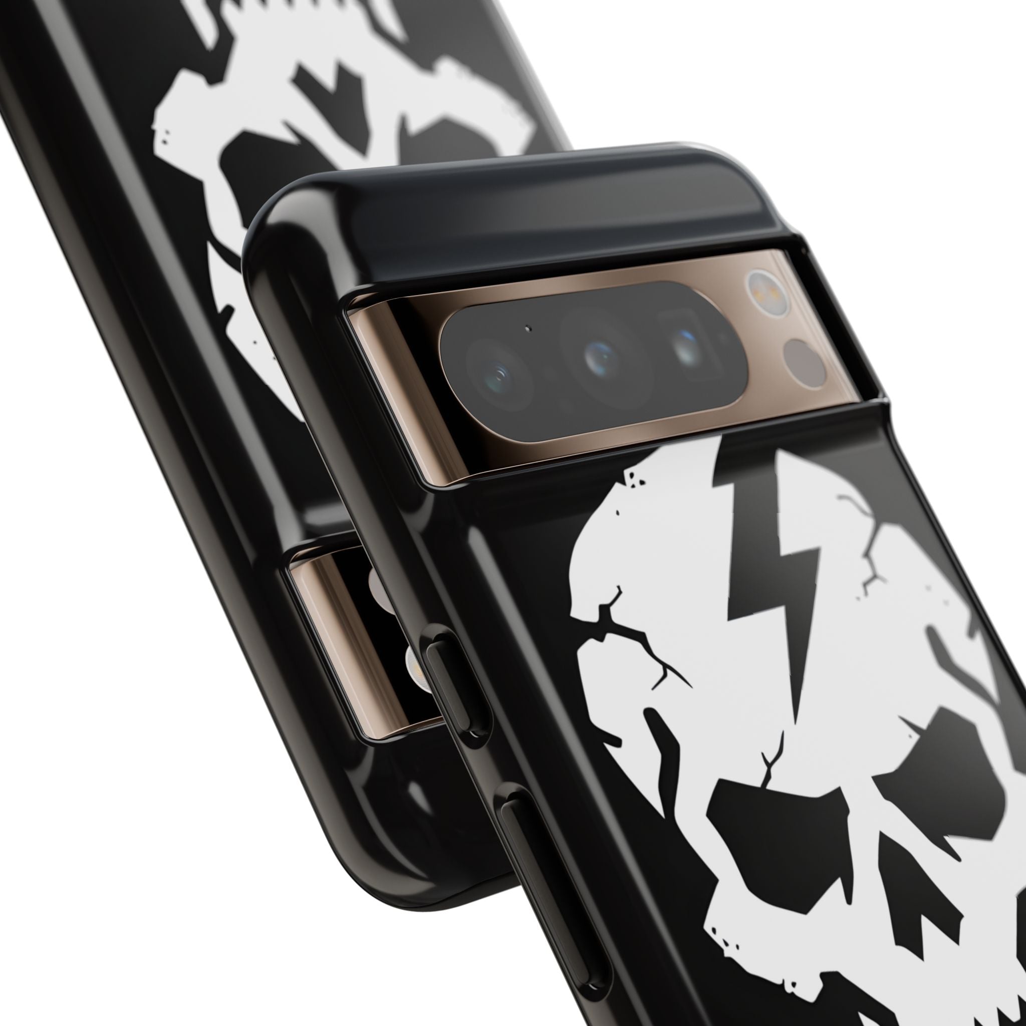 Shattered Bolt Skull · Tough Phone Case for Google Pixel