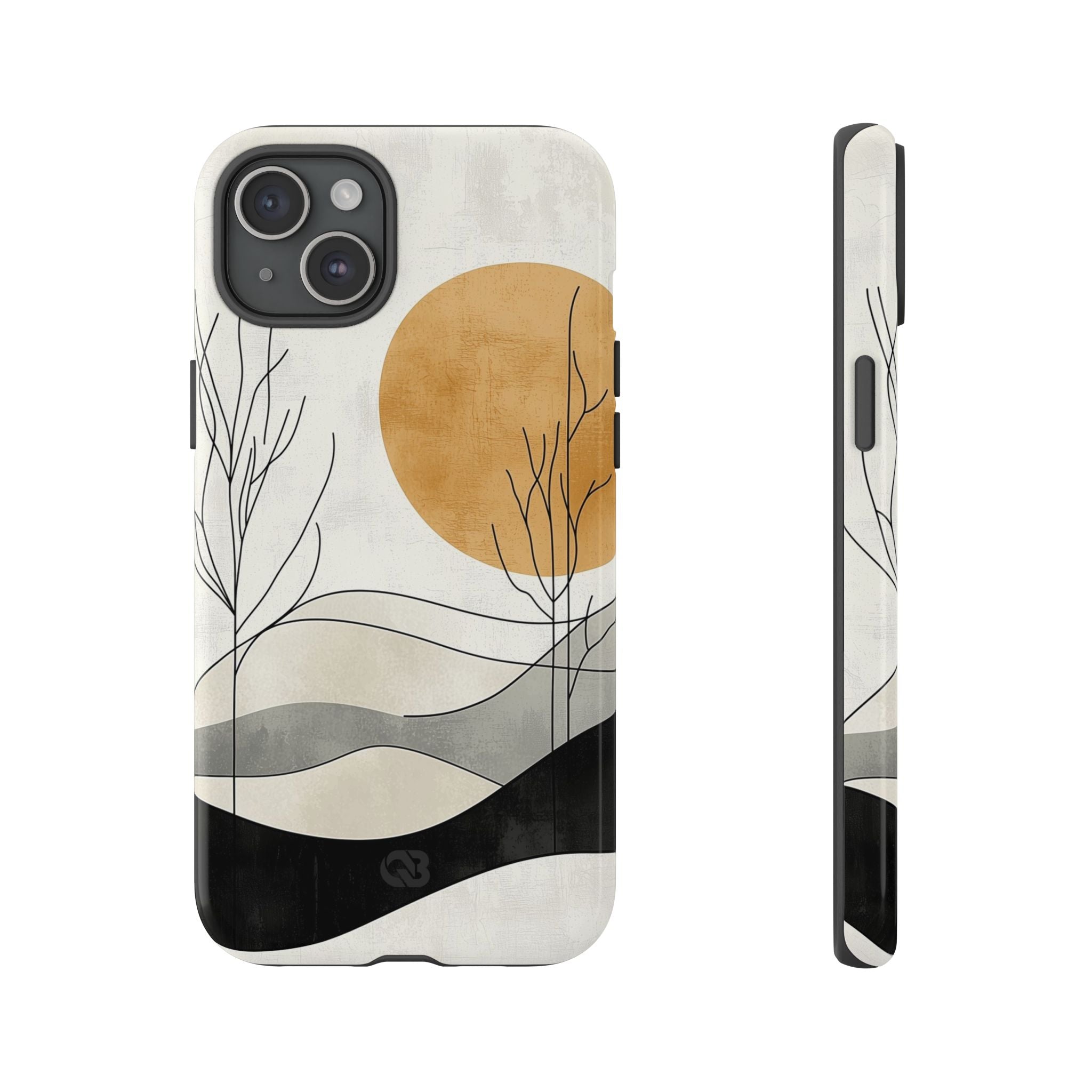 Burnt Horizon Lines · Custodia Tough per iPhone