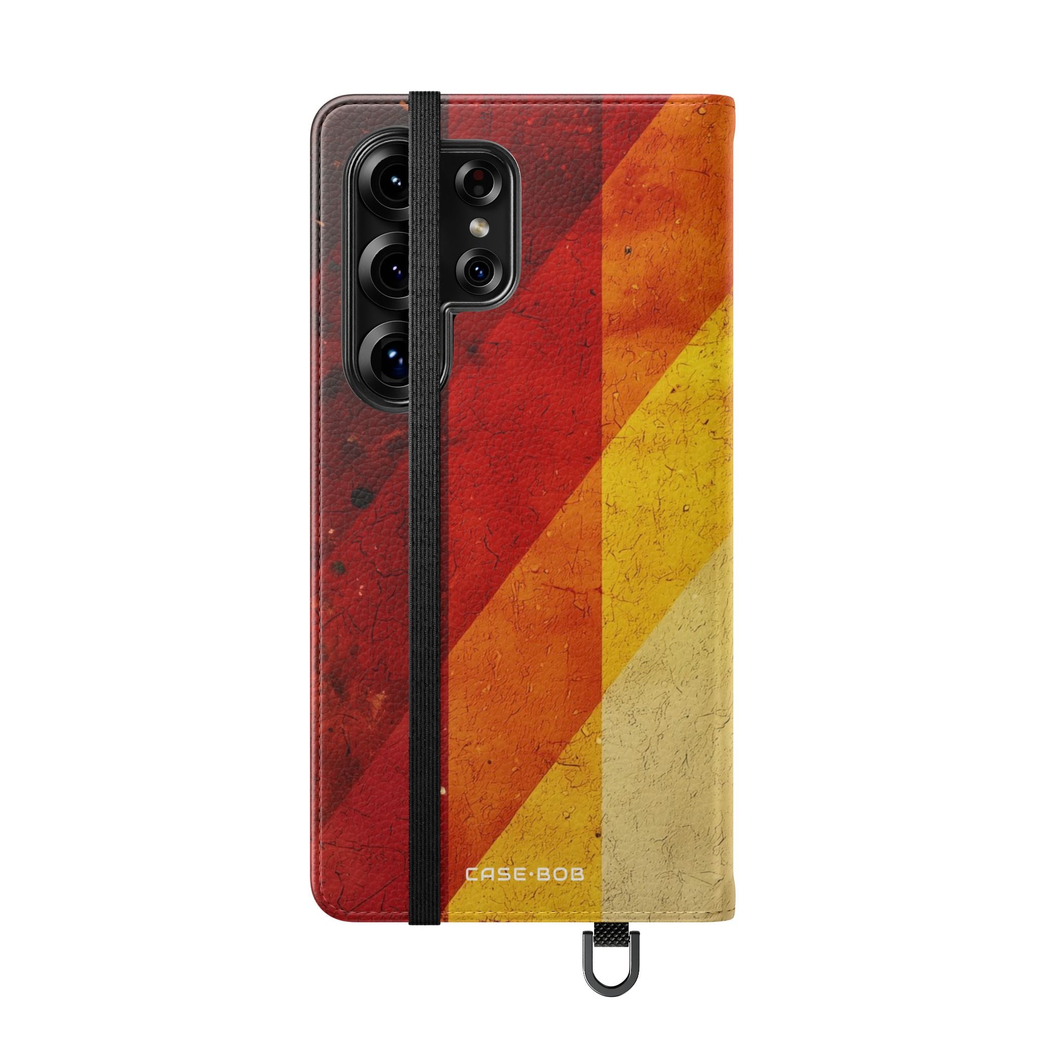 Crimson Stripes - Samsung S25 Ultra Case - Wallet