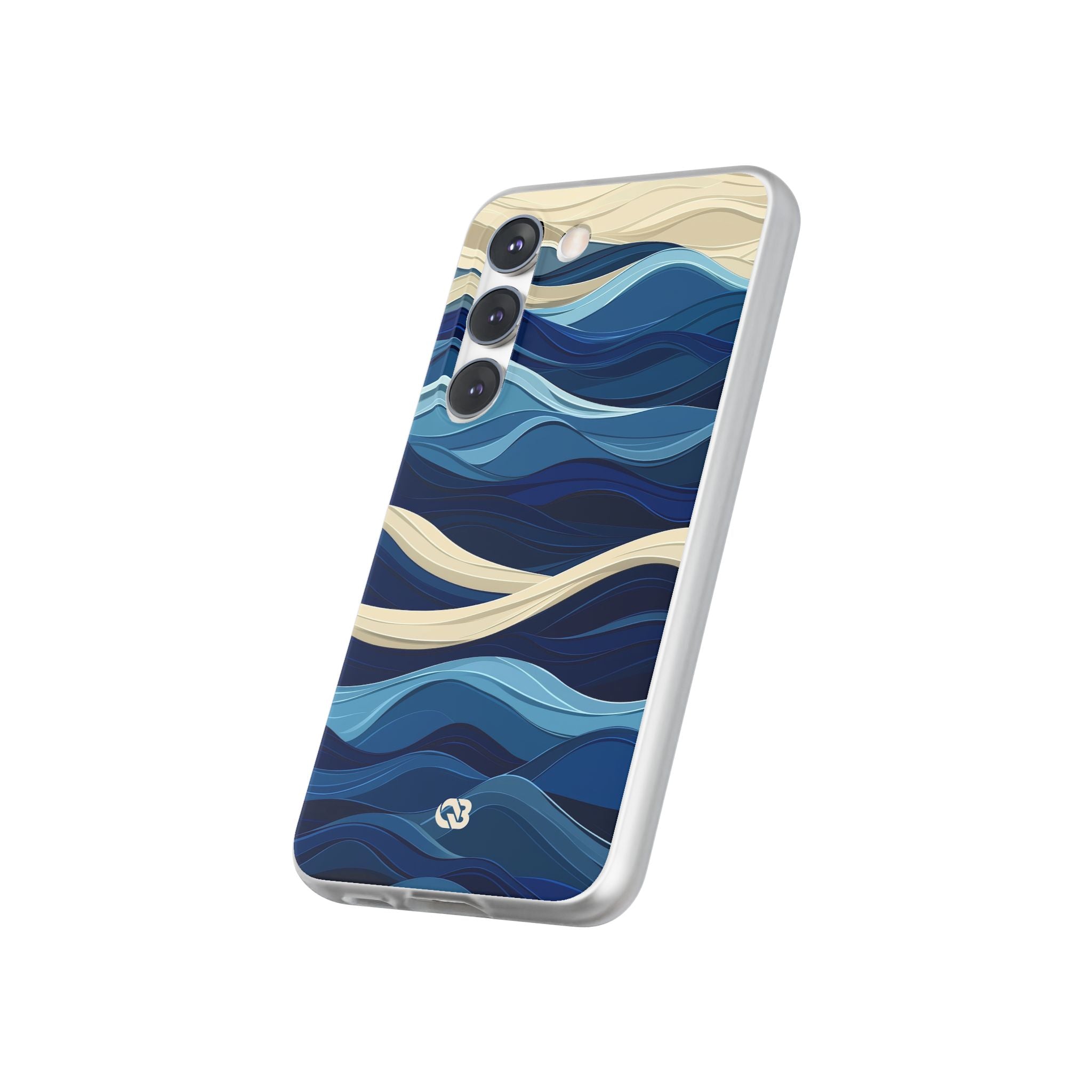Cobalt Coast Layers · Soft Custodia per Samsung