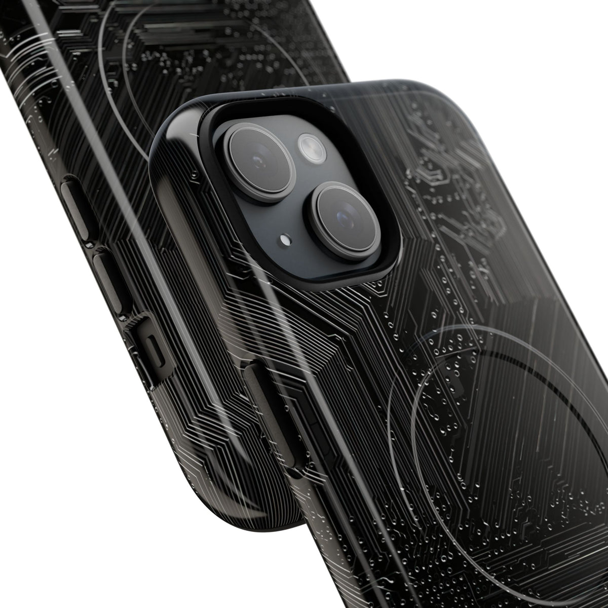 Obsidian Circuitry · Tough 2.0 Magnetic Phone Case for iPhone · Black