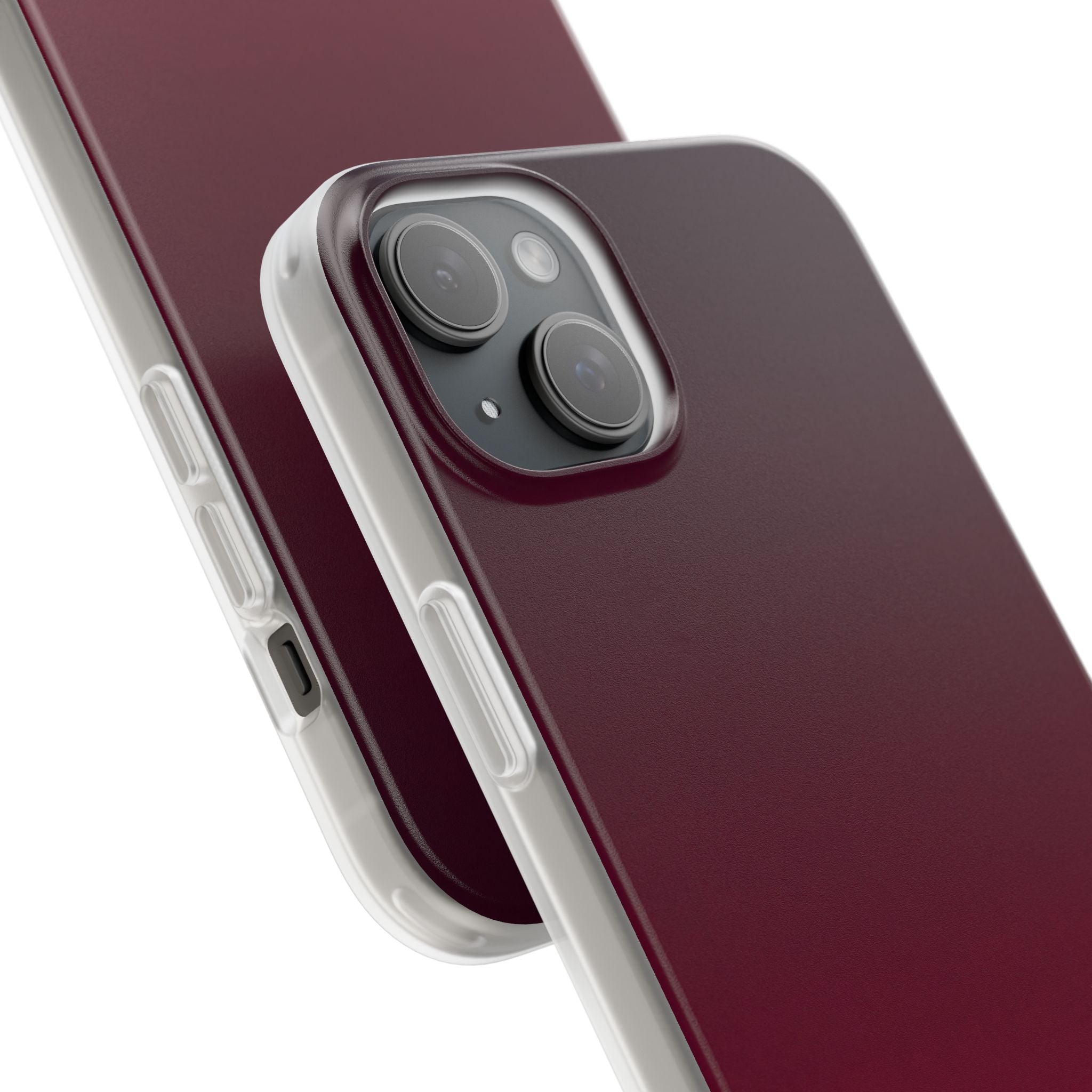 Red Lite Phone Case for iPhone - Deep Sangria Gradient