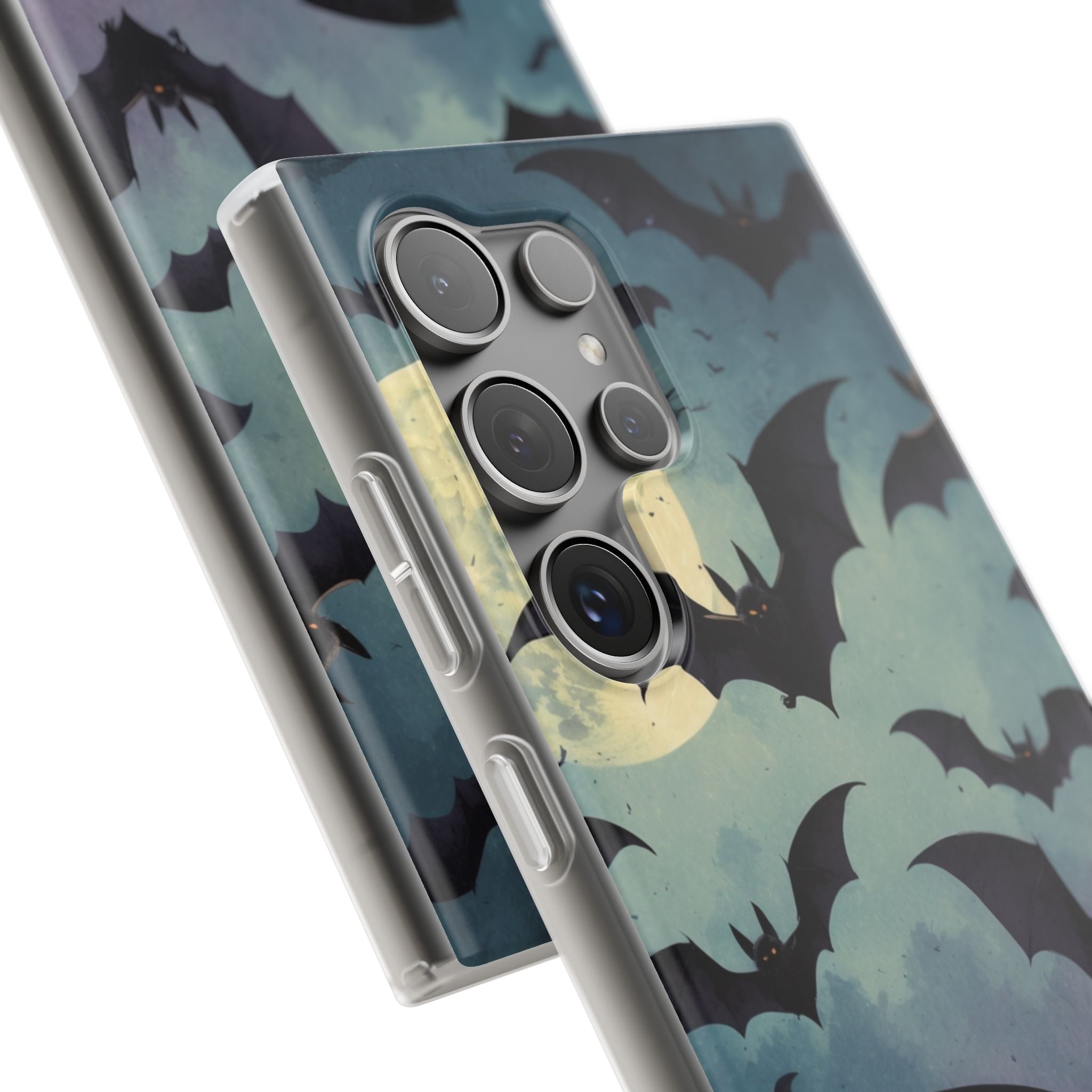 Lysande fladdermus-svärm Samsung S24 Ultra skal - Mjukt