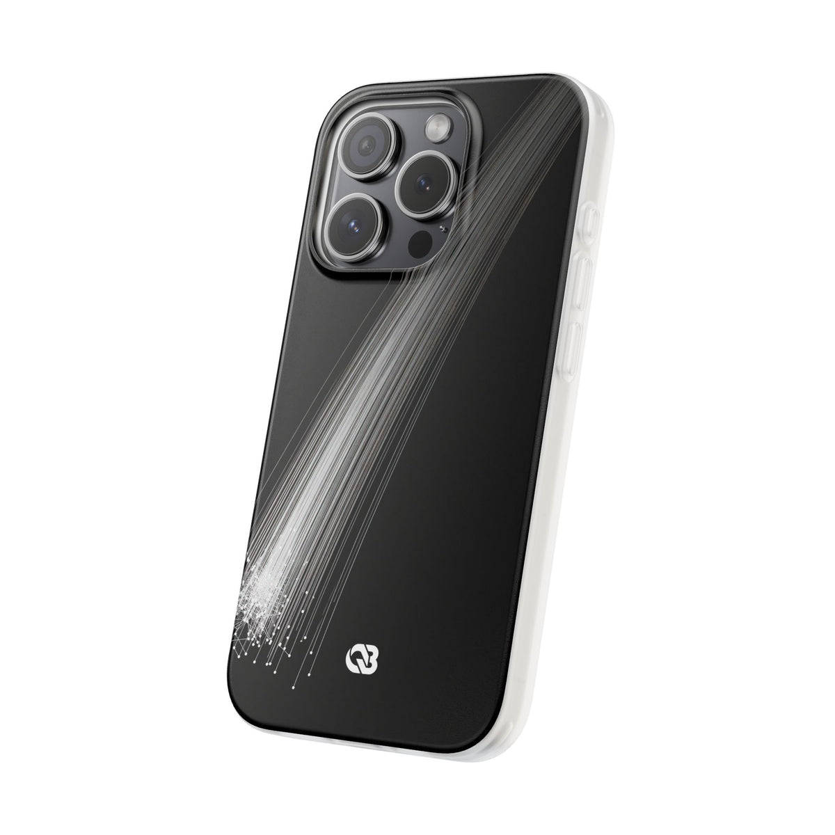 Black Lite Phone Case for iPhone - Linear Velocity Beam