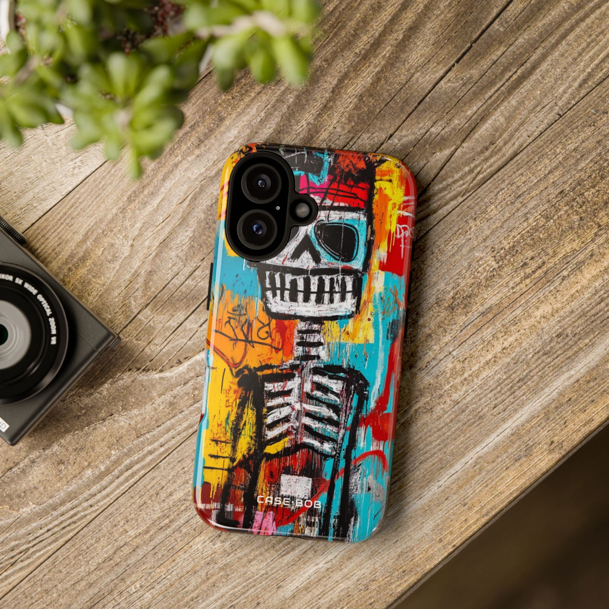 Skeleton Riot iPhone 16 Case - Tough - CASE•BOB