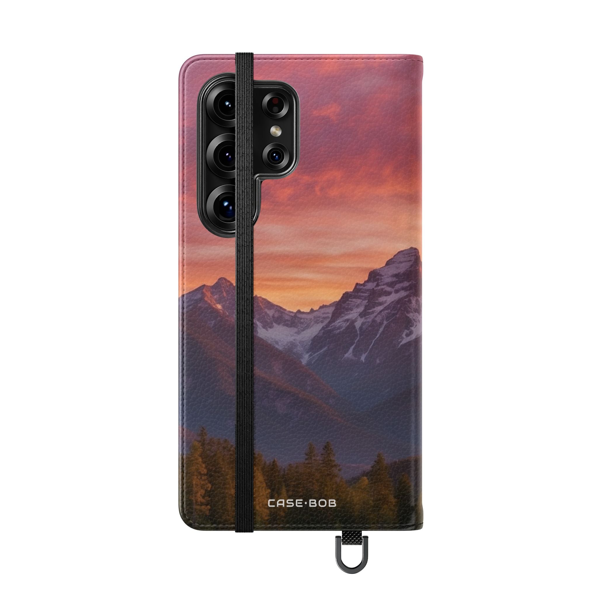 Mountain Bloom Twilight - Samsung S25 Ultra Case - Lompakko
