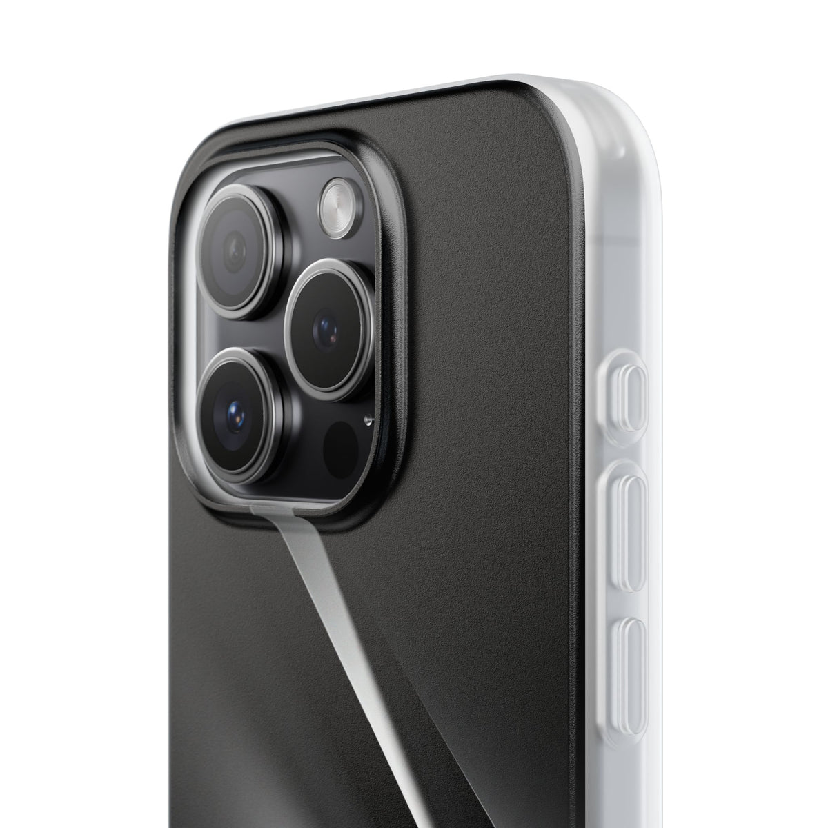 Obsidian Ridge · Lite Phone Case for iPhone · Black