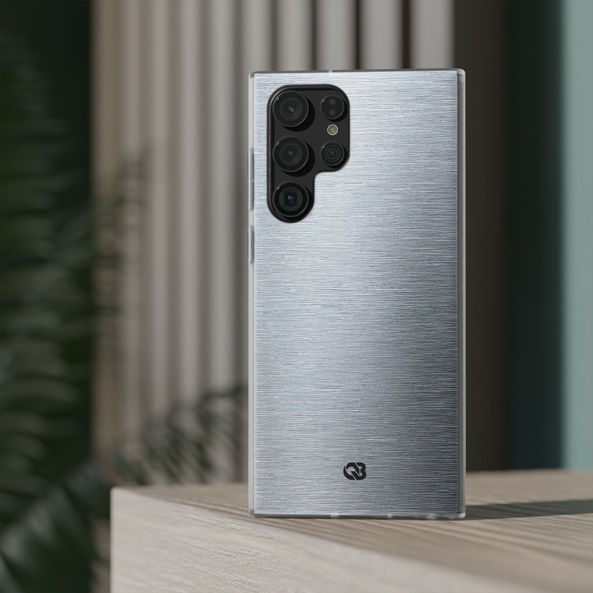 Brushed Aluminum · Lite Phone Case for Samsung · Silver
