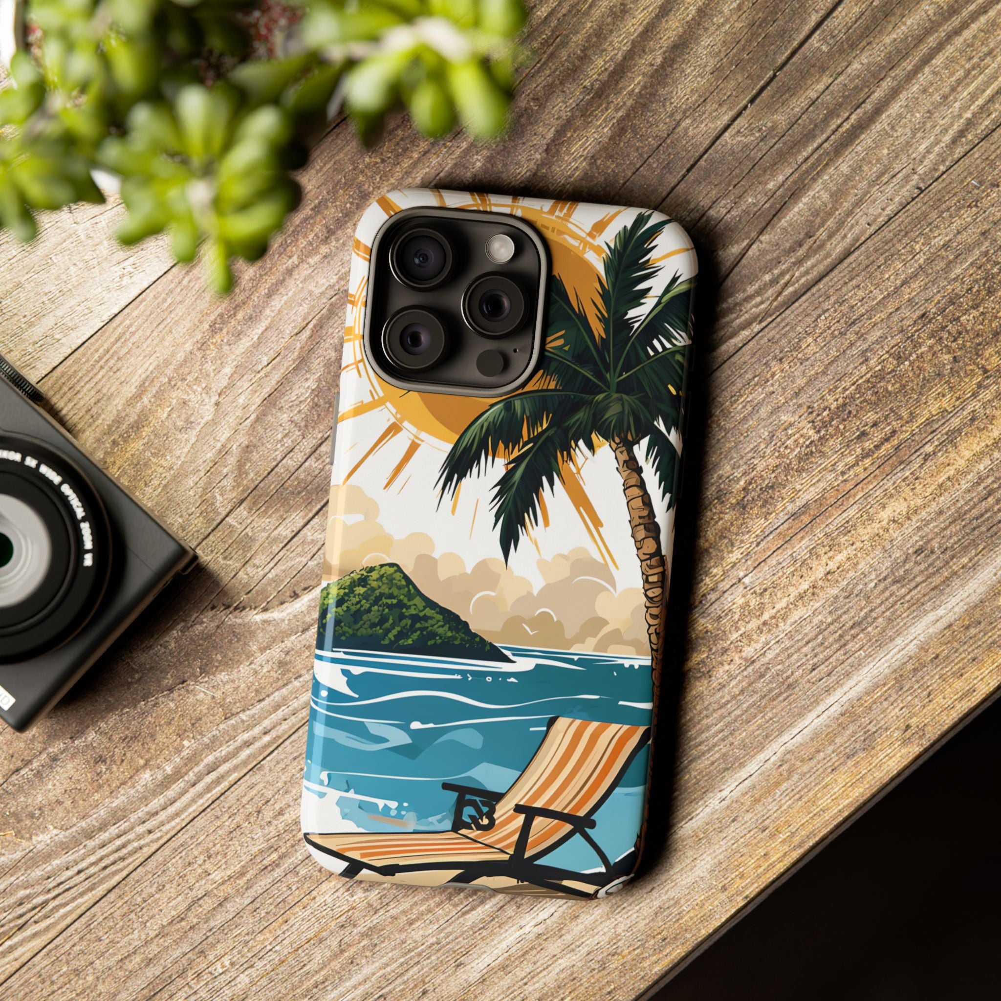 Radiant Coast Solitude · Tough Handyhülle für iPhone