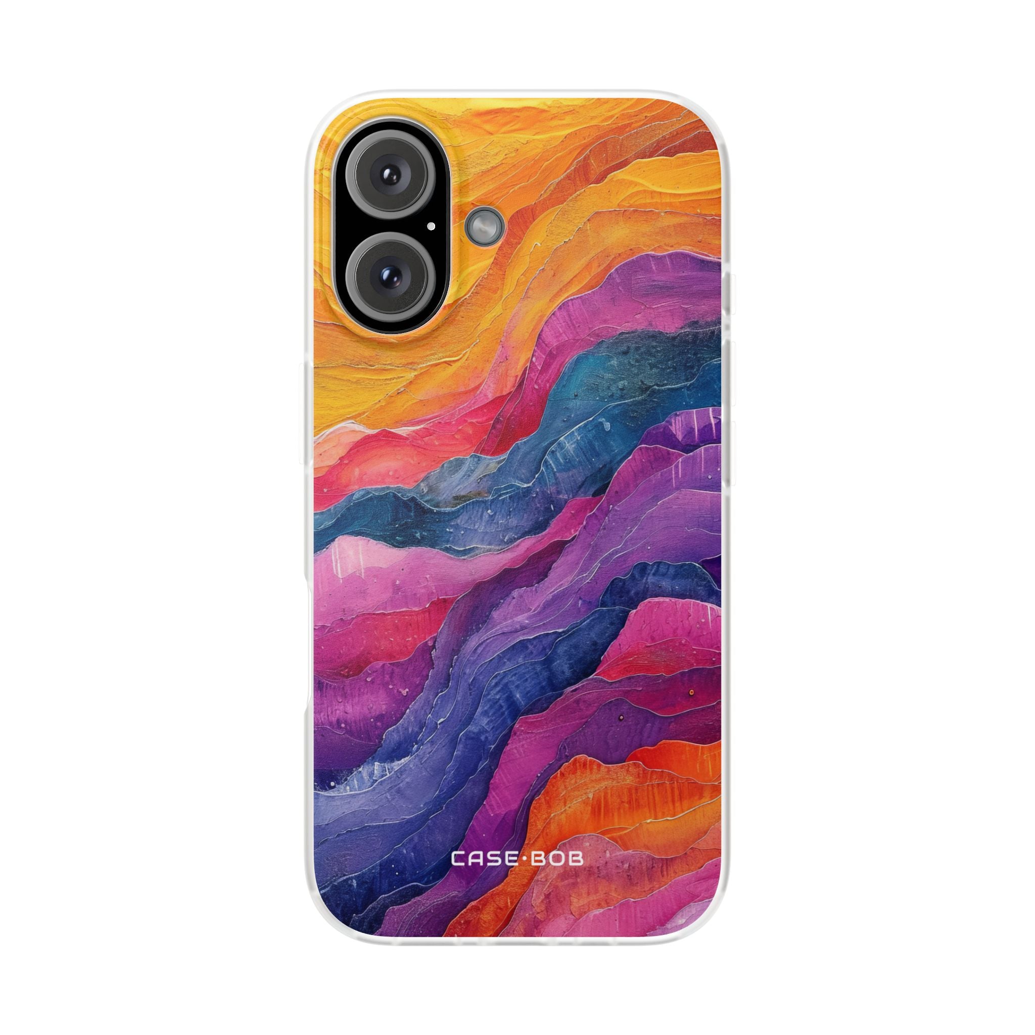 Lebendiger Fluss iPhone 16 Case - Soft