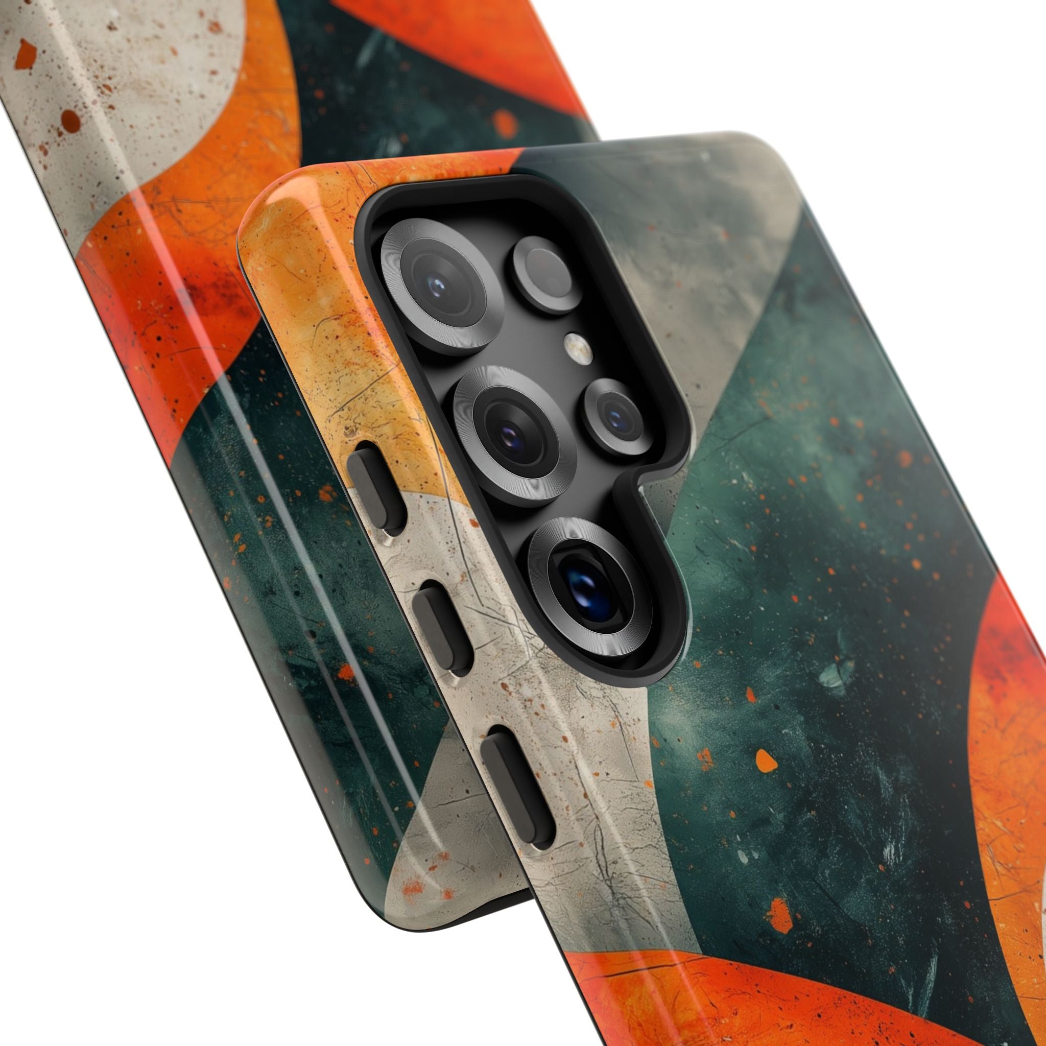 Crimson Wave Samsung S25 Ultra Case - Tough