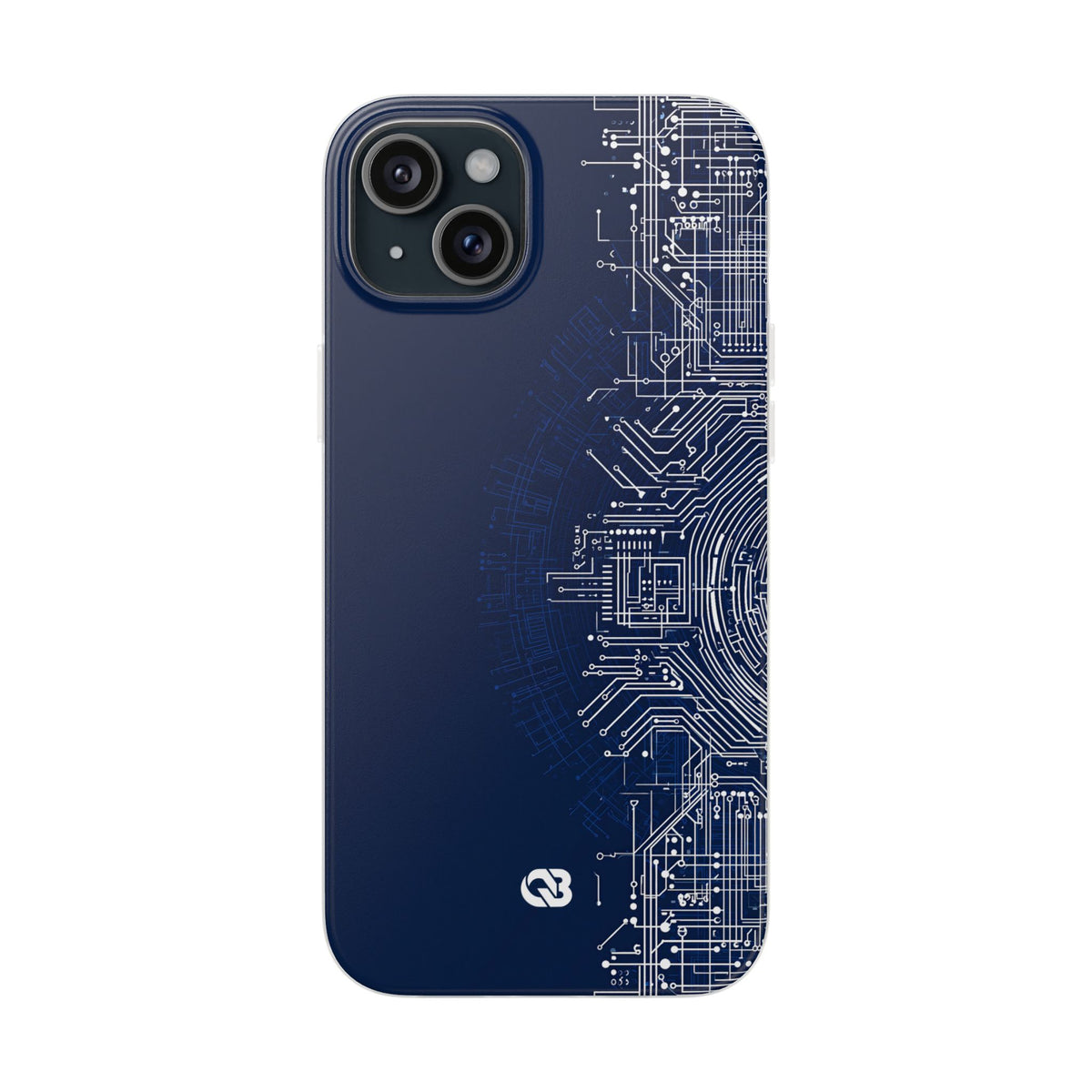 Blue Lite Phone Case for iPhone - Cobalt Circuit Logic