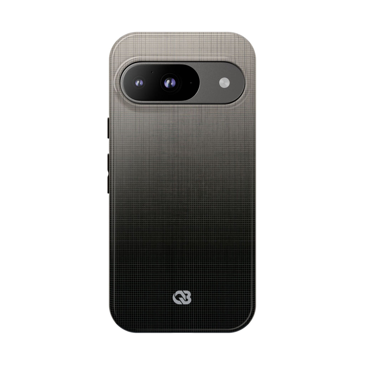 Grey Tough Phone Case for Google Pixel - Faded Sand Mesh