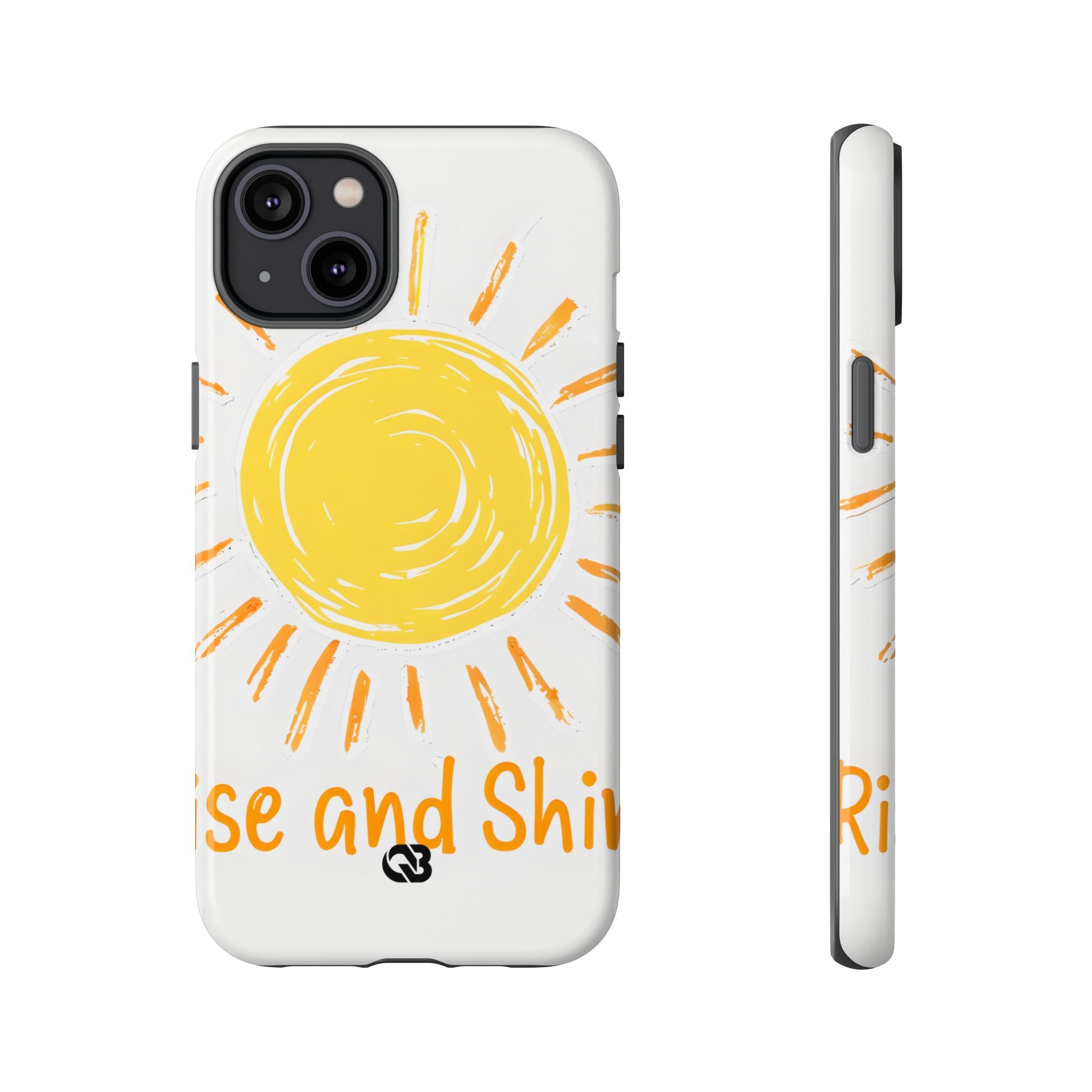 Amber Solar Glow · Tough Phone Case for iPhone