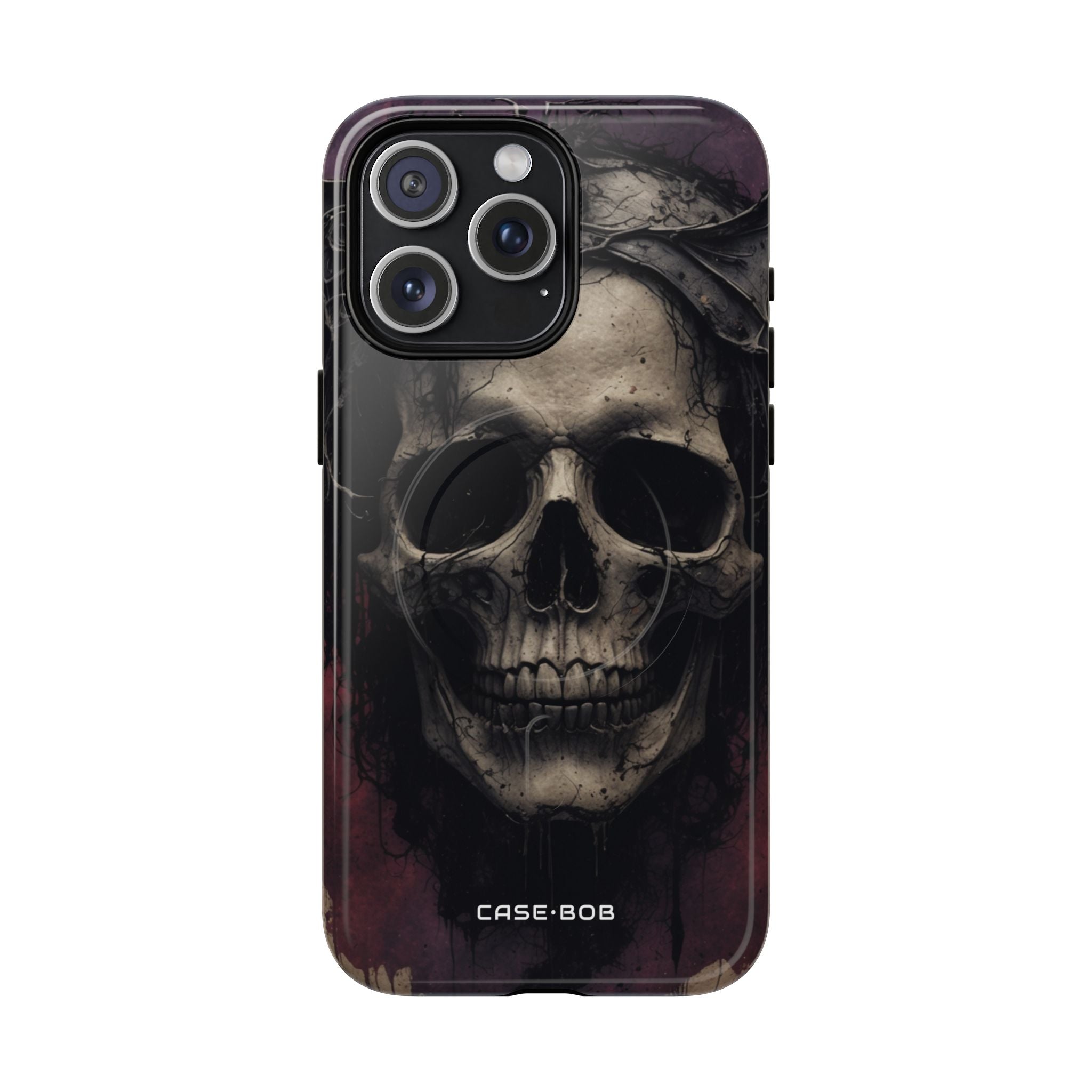 Gothic Skull Crown iPhone 15 Pro Max Skal - Tough+