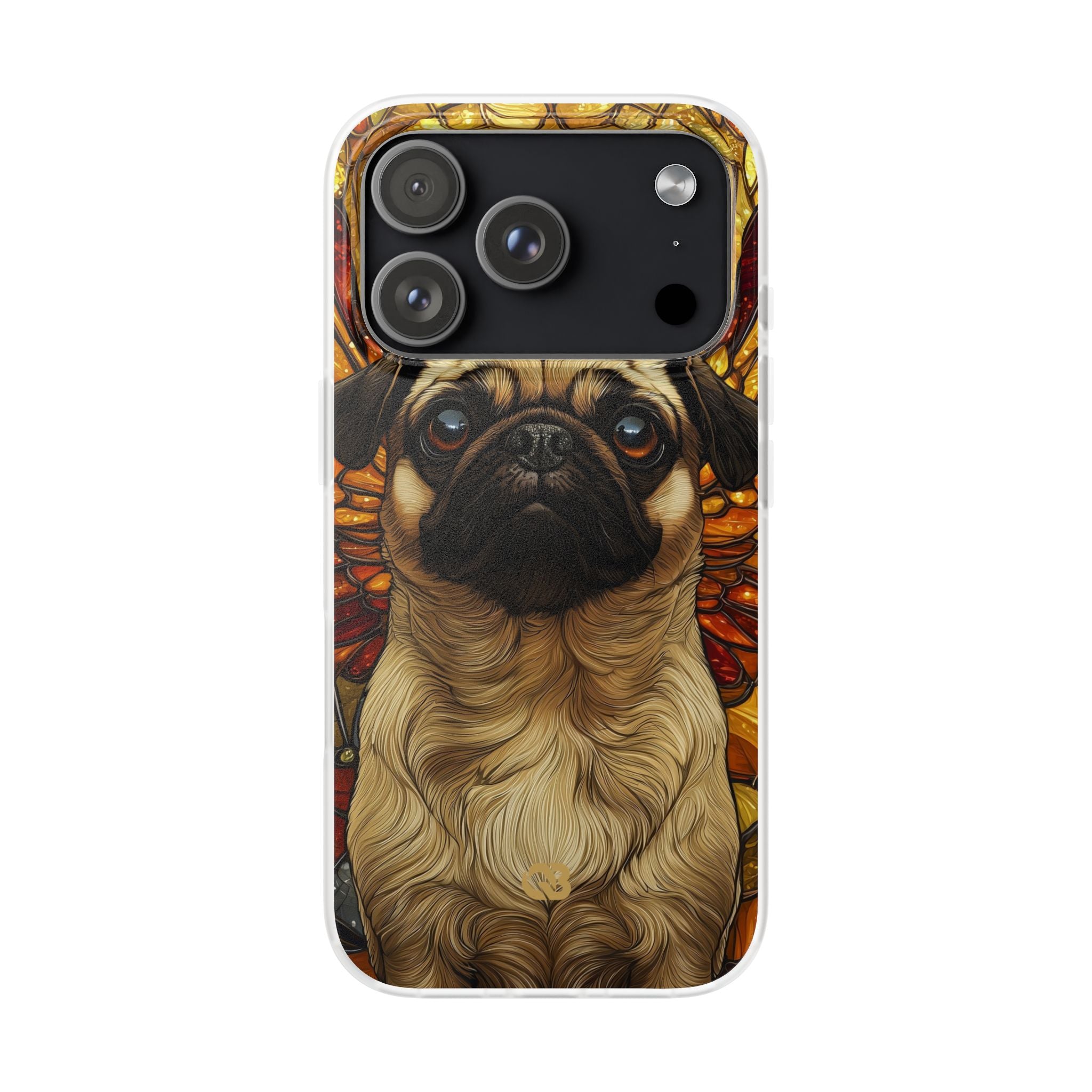 Amber Pug Divinity · Soft Case for iPhone