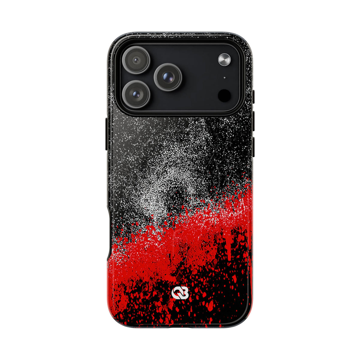 Crimson Noir Drip · Tough 2.0 Magnetic Phone Case for iPhone · Black
