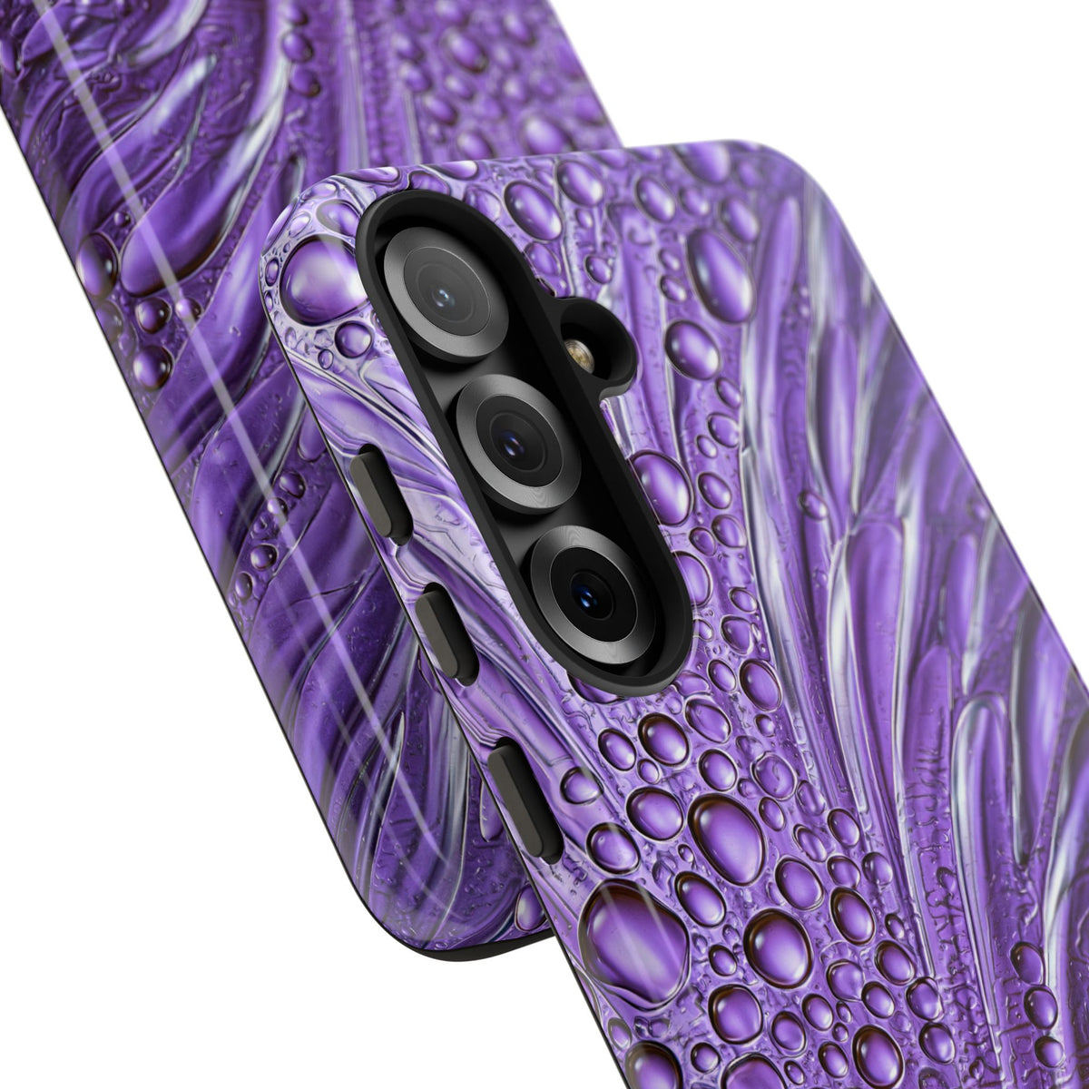 Violet Liquid Gel · Tough Phone Case for Samsung · Purple