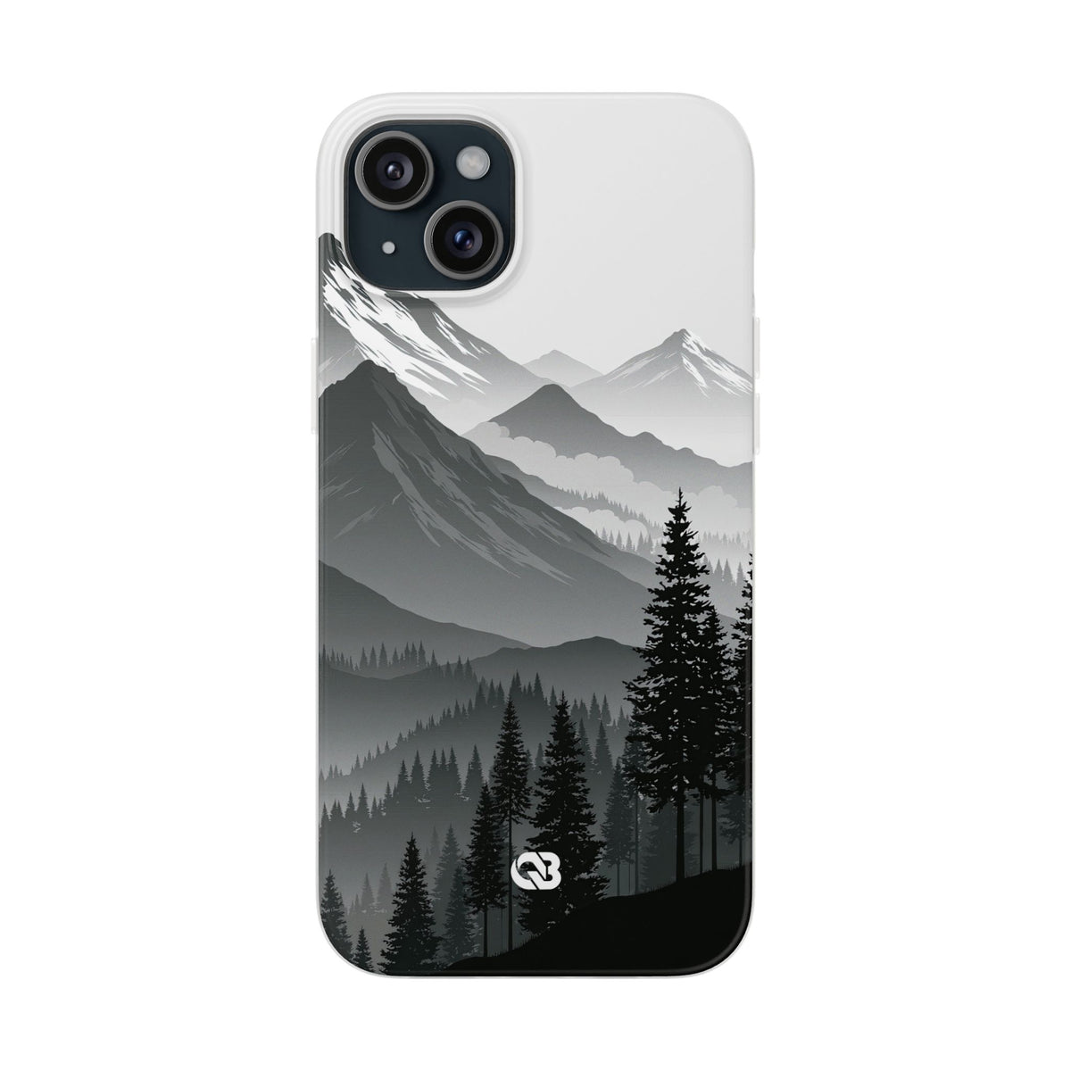 Alpine Horizon · Lite Phone Case for iPhone · Black