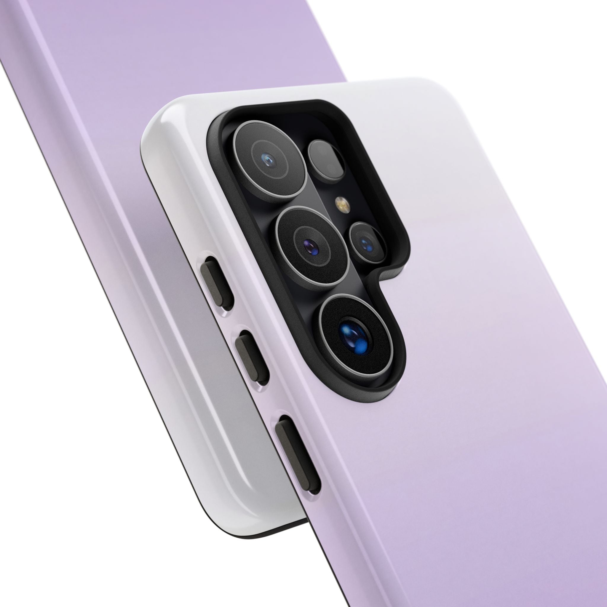 Purple Tough Phone Case for Samsung - Frosted Lavender Fade