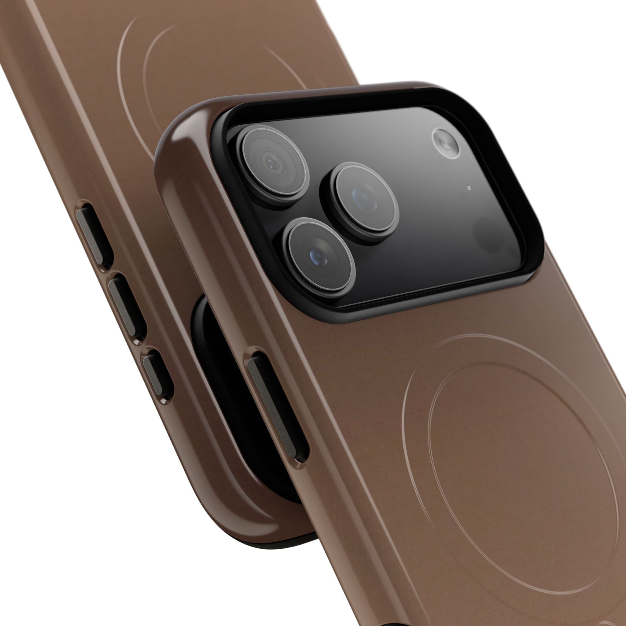 Brown Tough 2.0 Magsafe Phone Case for iPhone - Smoked Caramel Fade