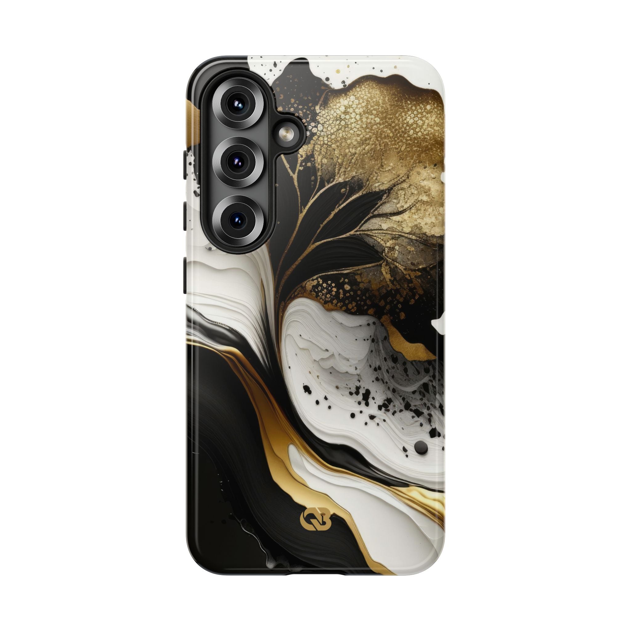 Molten Onyx Gold · Tough Coque de téléphone pour Samsung