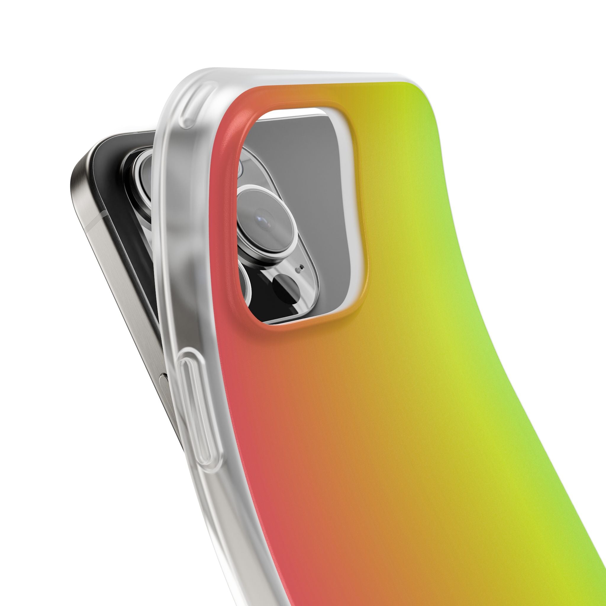 Sunset Acid Glow · Soft Phone Case for iPhone