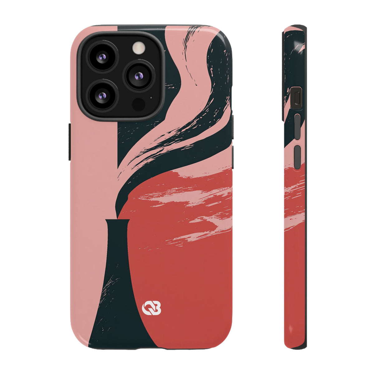 Crimson Horizon · Tough Phone Case for iPhone · Red