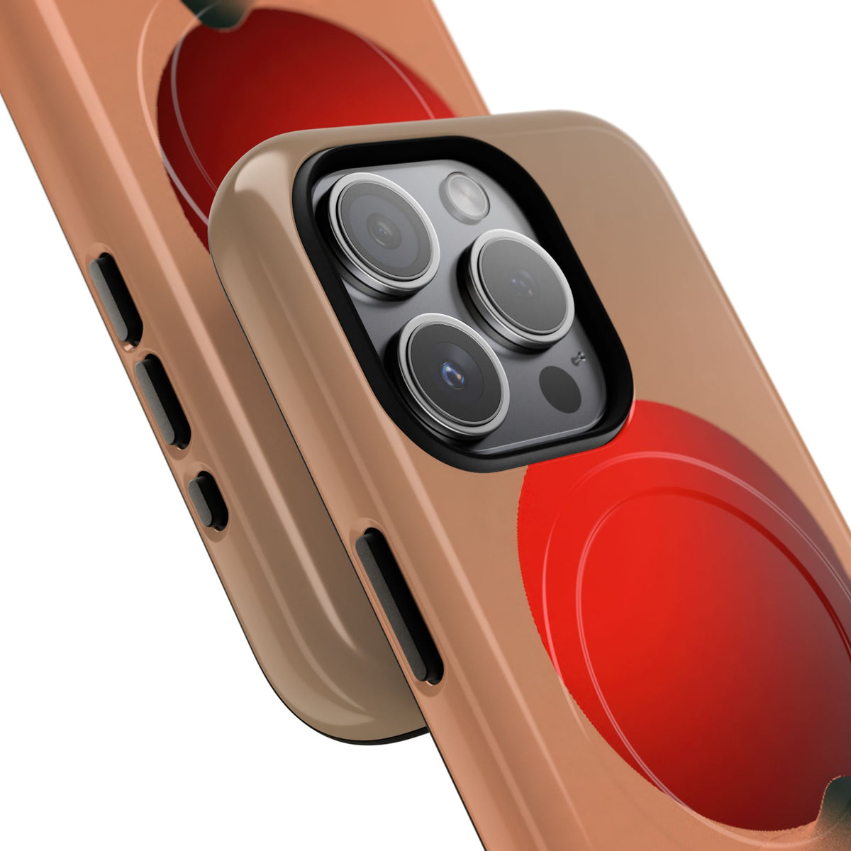 Crimson Sol Ridge · Tough 2.0 Magnetic Phone Case for iPhone · Red