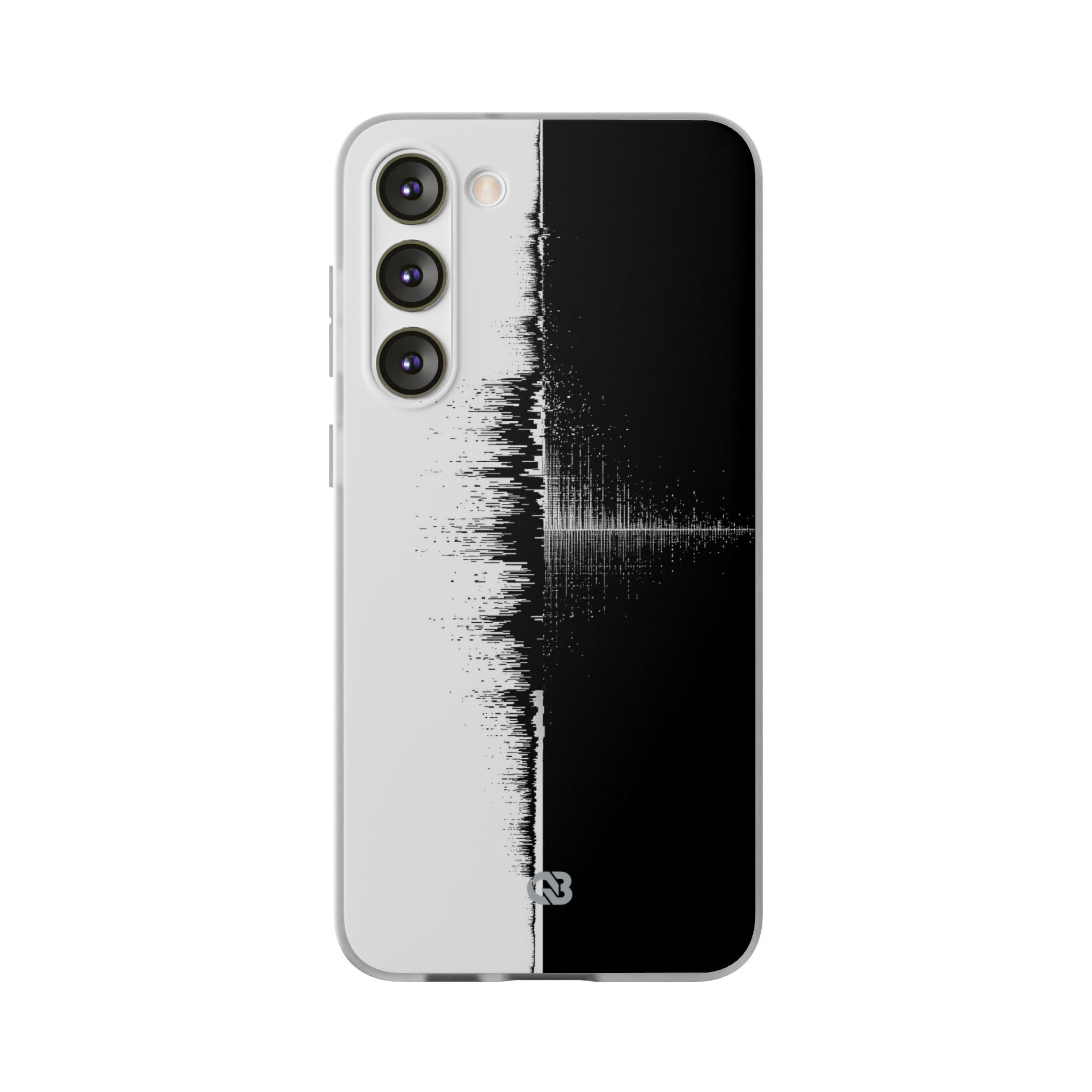 Black Lite Phone Case for Samsung - Static Signal Split