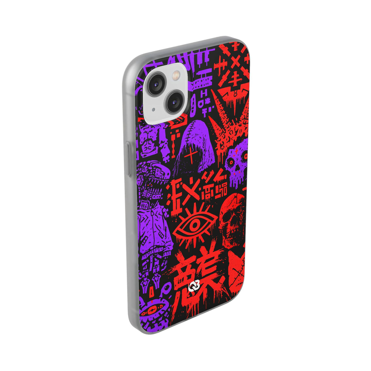 Underground Cyber Glyphs · Lite Phone Case for iPhone · Black