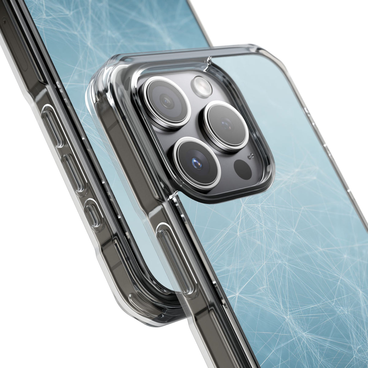 Teal Impact MagSafe Phone Case for iPhone - Arctic Digital Nexus
