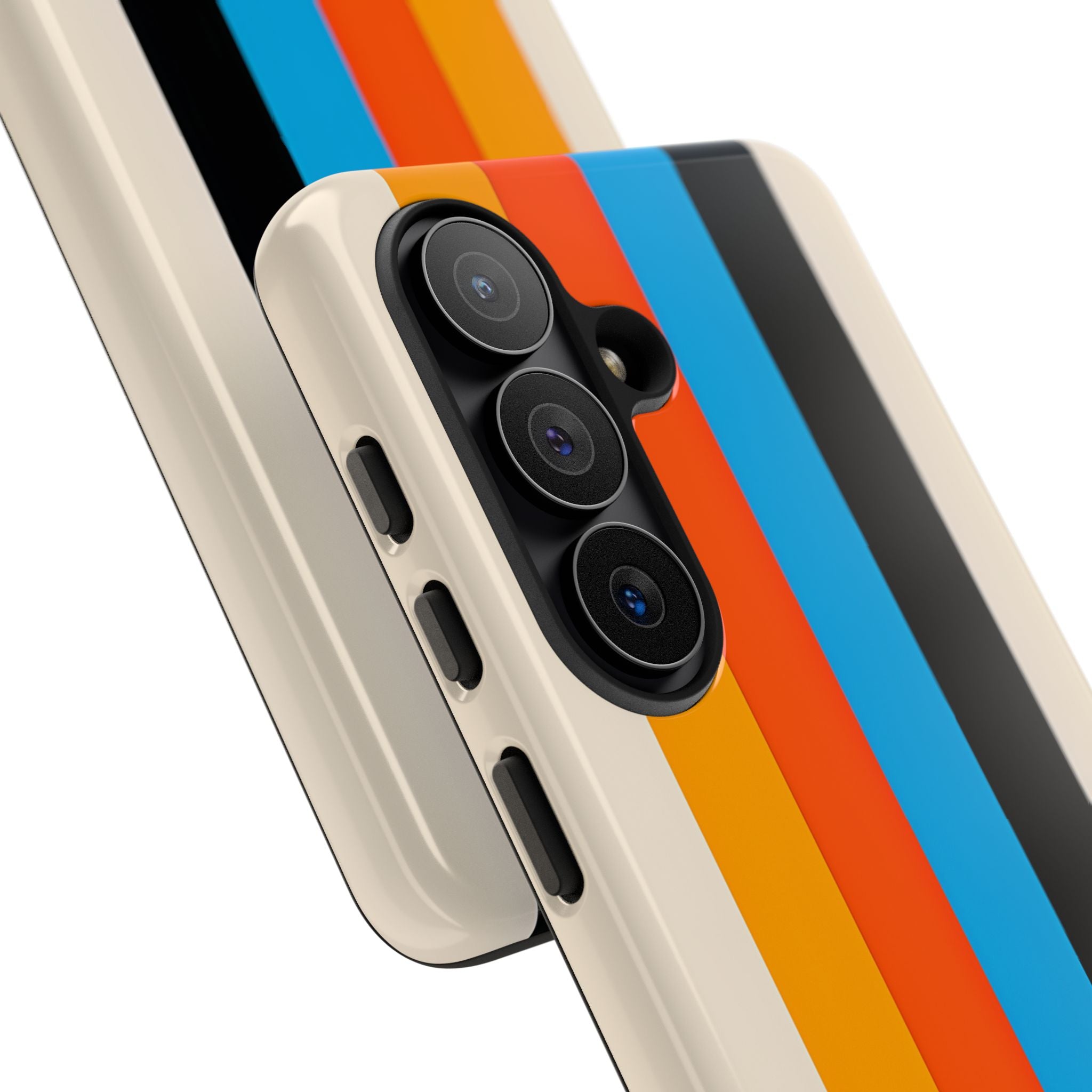 Retro Racing Stripes · Tough Custodia per Samsung