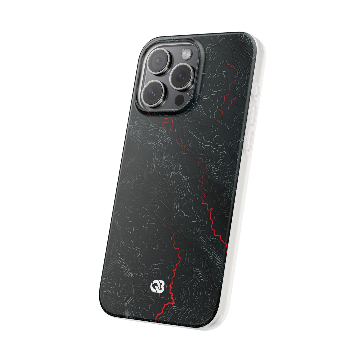 Crimson Rift · Lite Phone Case for iPhone · Black