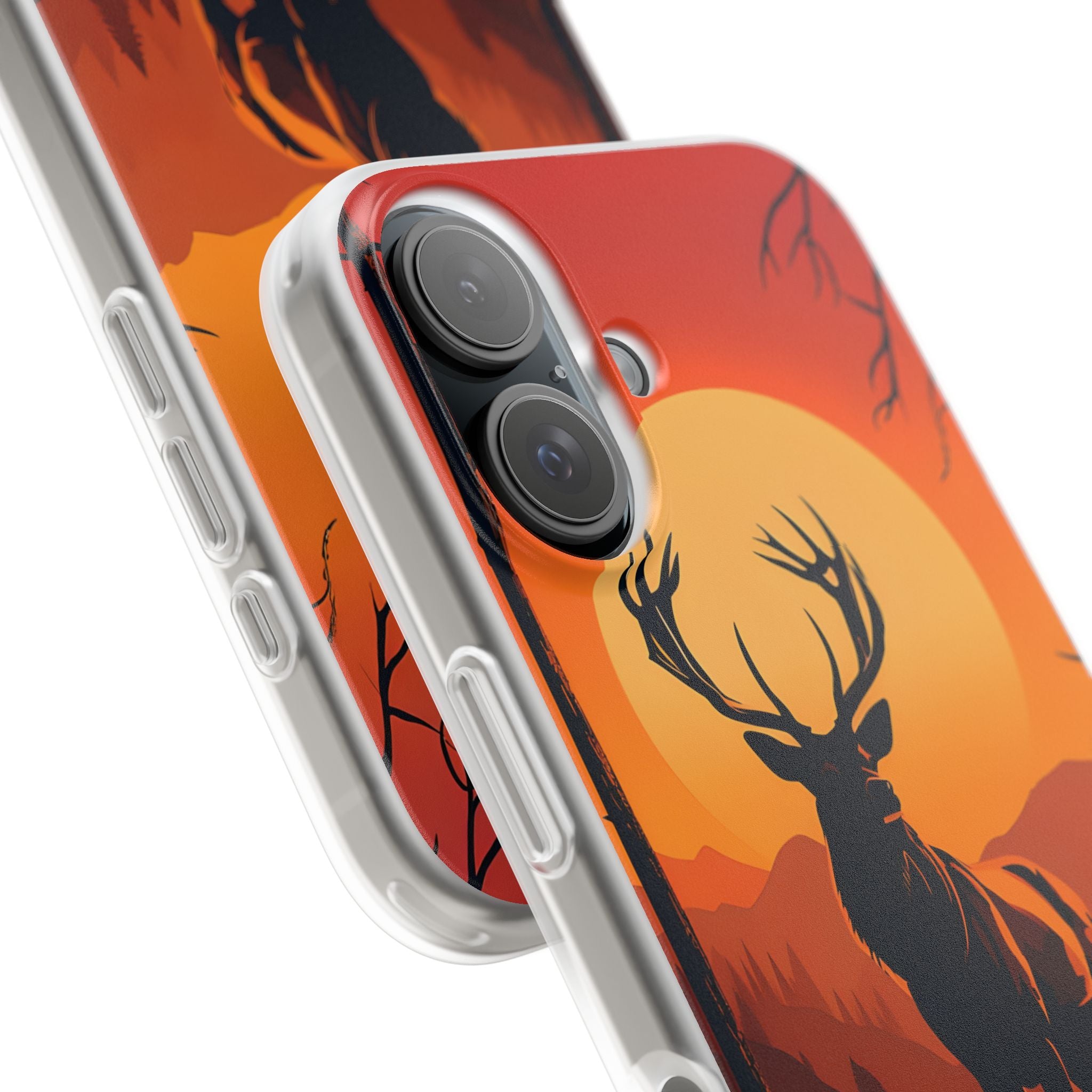 Amber Ridge Stag · Soft Phone Case for iPhone