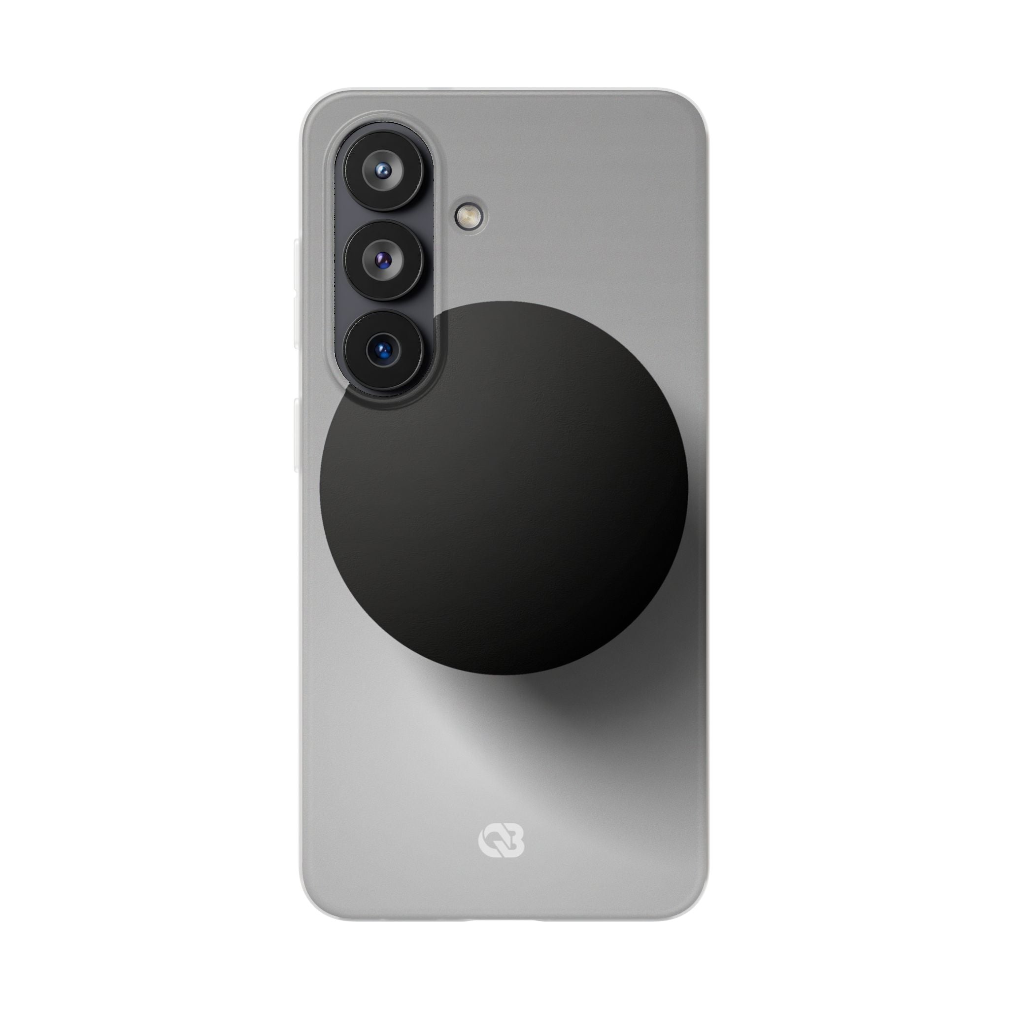 Grey Lite Phone Case for Samsung - Matte Onyx Sphere