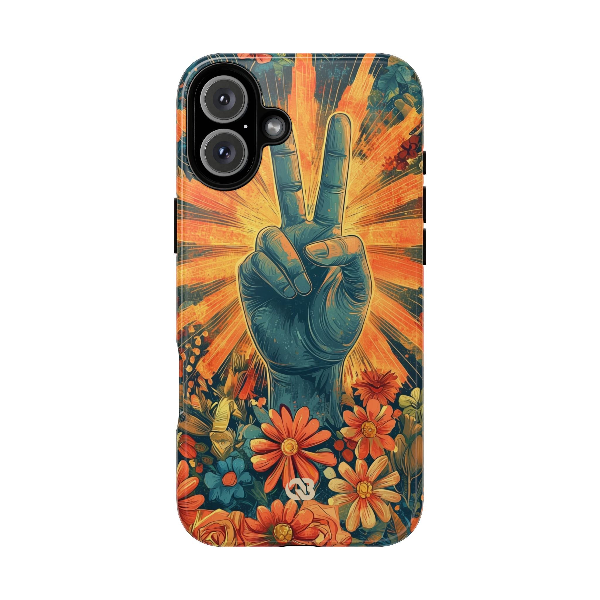 Radiant Peace Bloom · Tough Phone Case for iPhone