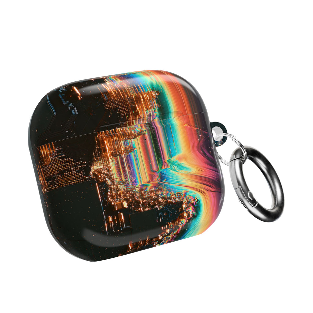 Prismatic Circuit · Hard Case for AirPods & AirPods Pro · Black