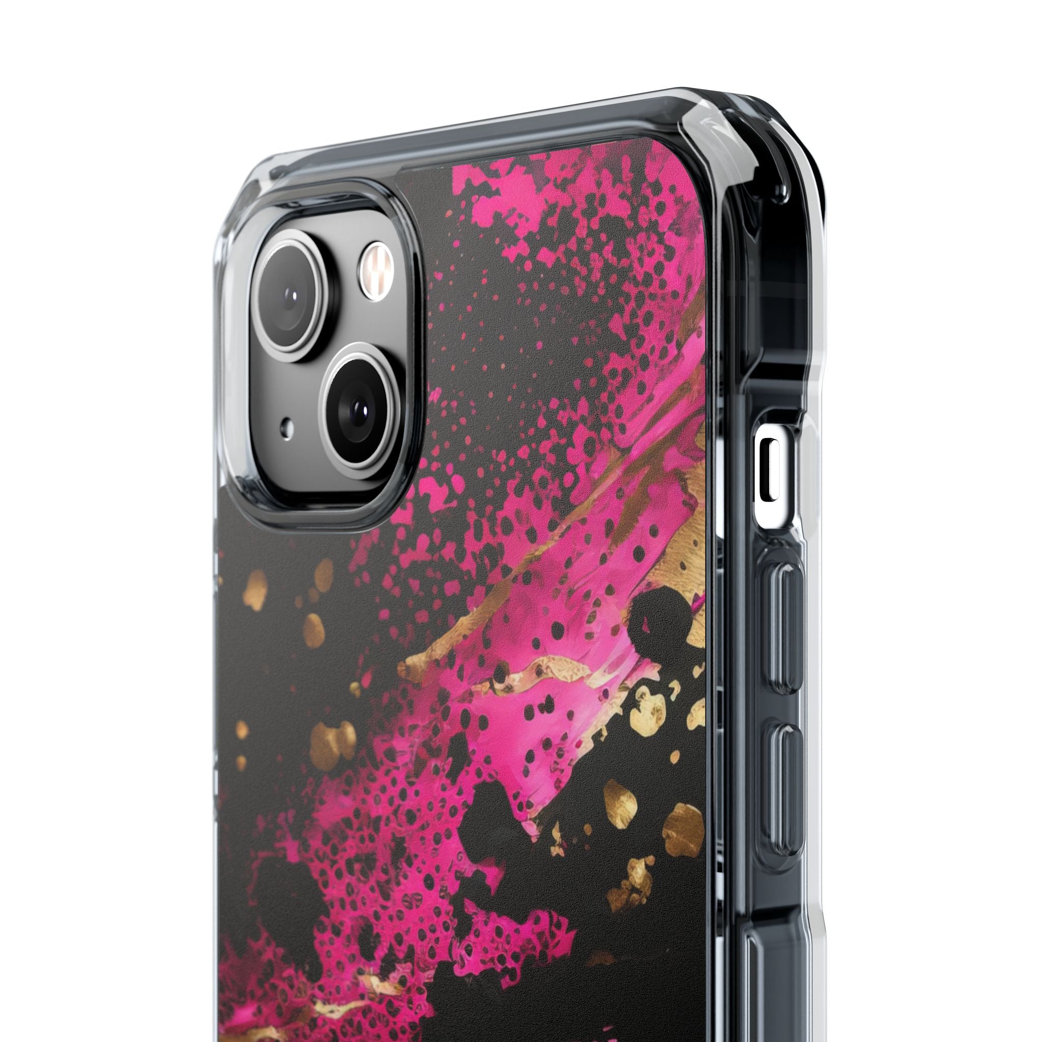 Magenta Liquid Gold · Impact Capa para iPhone · Magsafe
