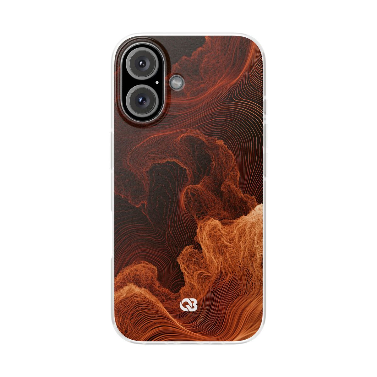 Amber Filament · Lite Phone Case for iPhone · Orange