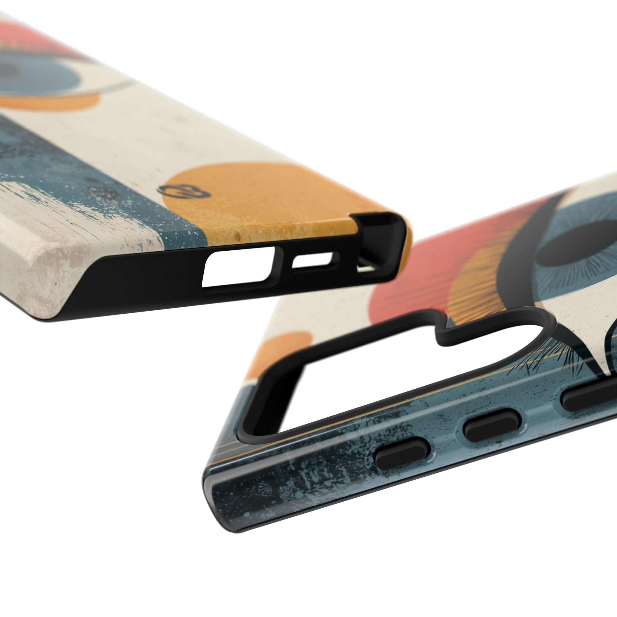 Distressed Azure Ocular · Tough Handyhülle für Samsung