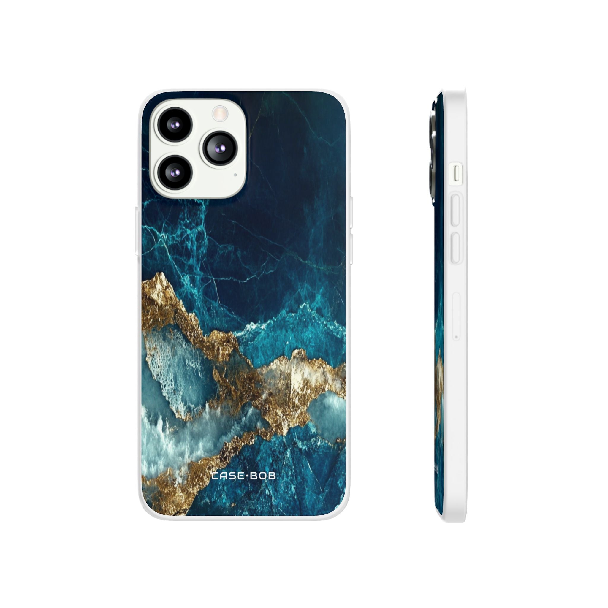 Gezacktes Gold Split iPhone 13 Pro Max - Soft