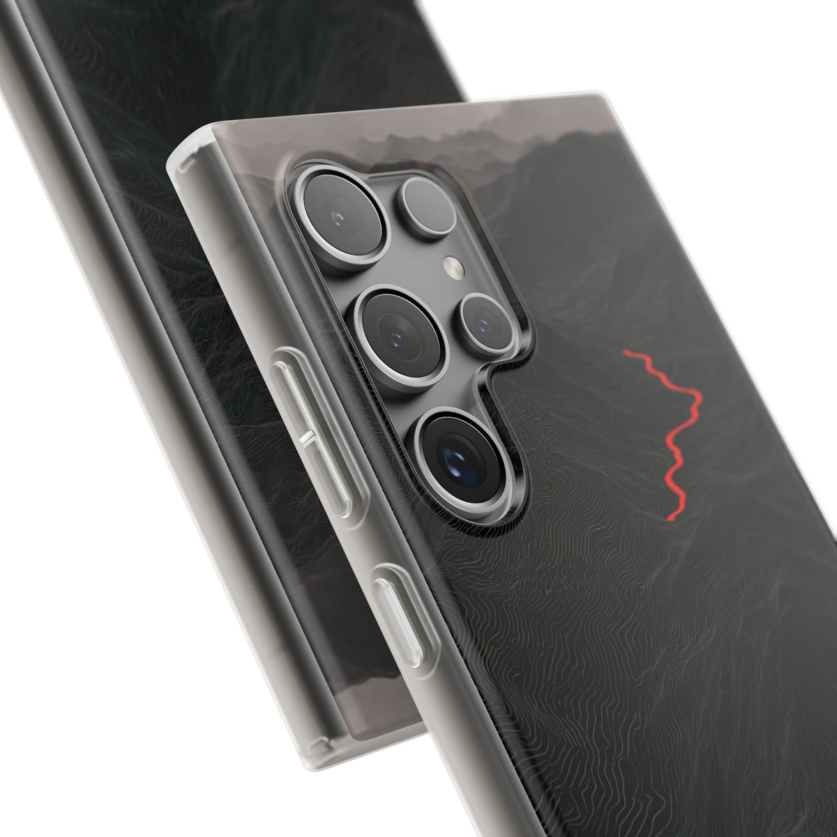 Crimson Ridge Pass · Lite Phone Case for Samsung · Black