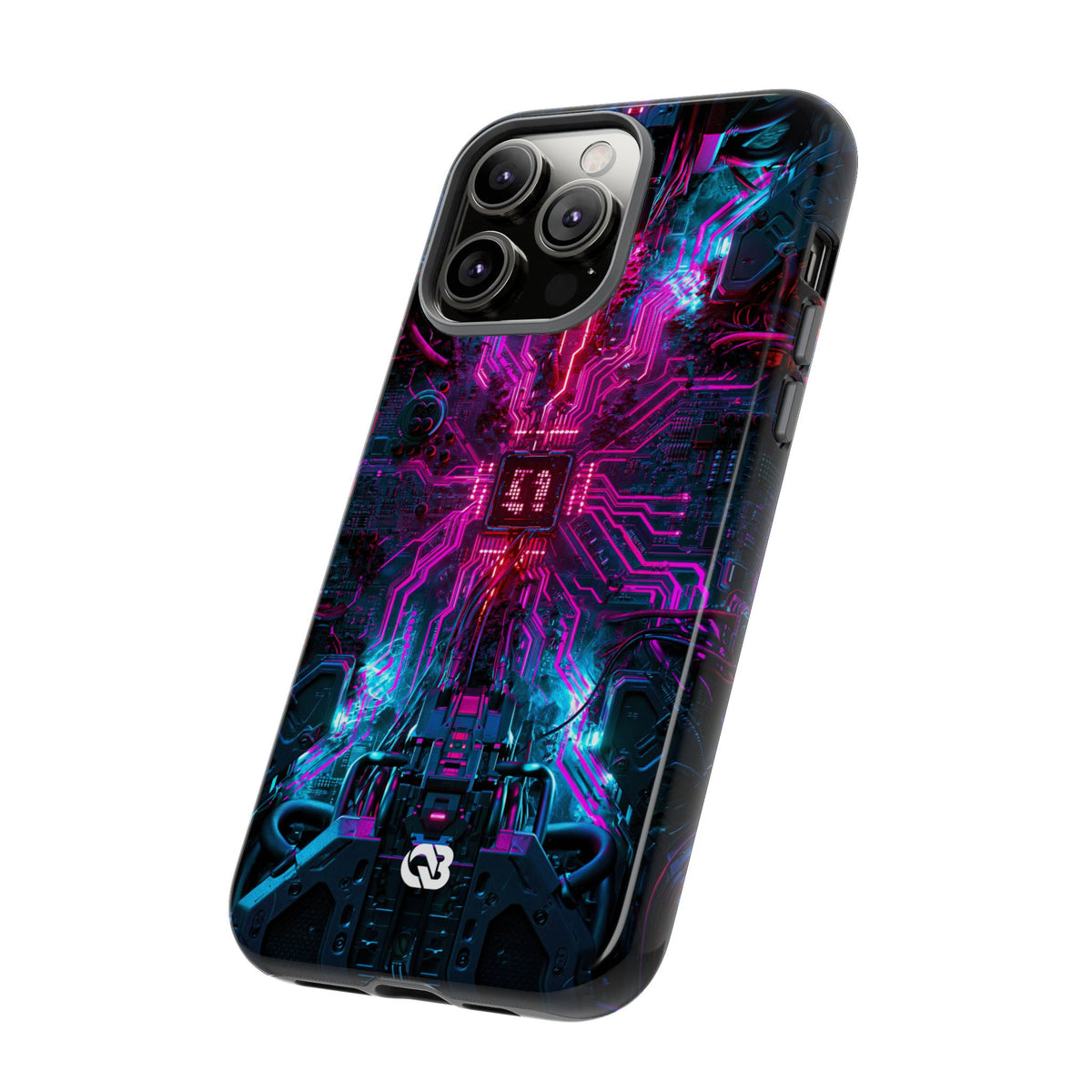 Neural Circuit Core · Tough Phone Case for iPhone · Black