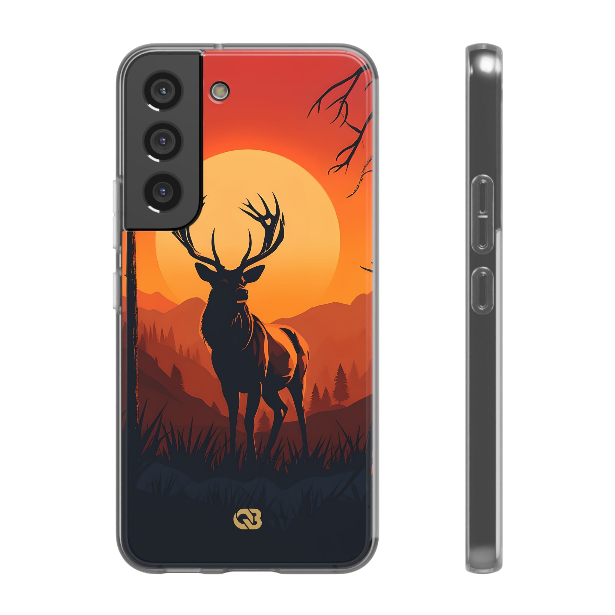 Amber Ridge Stag · Soft Phone Case for Samsung