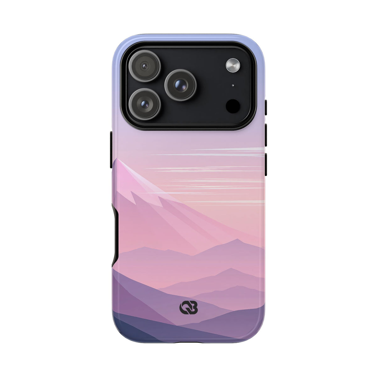 Alpine Twilight · Tough Phone Case for iPhone · Pink