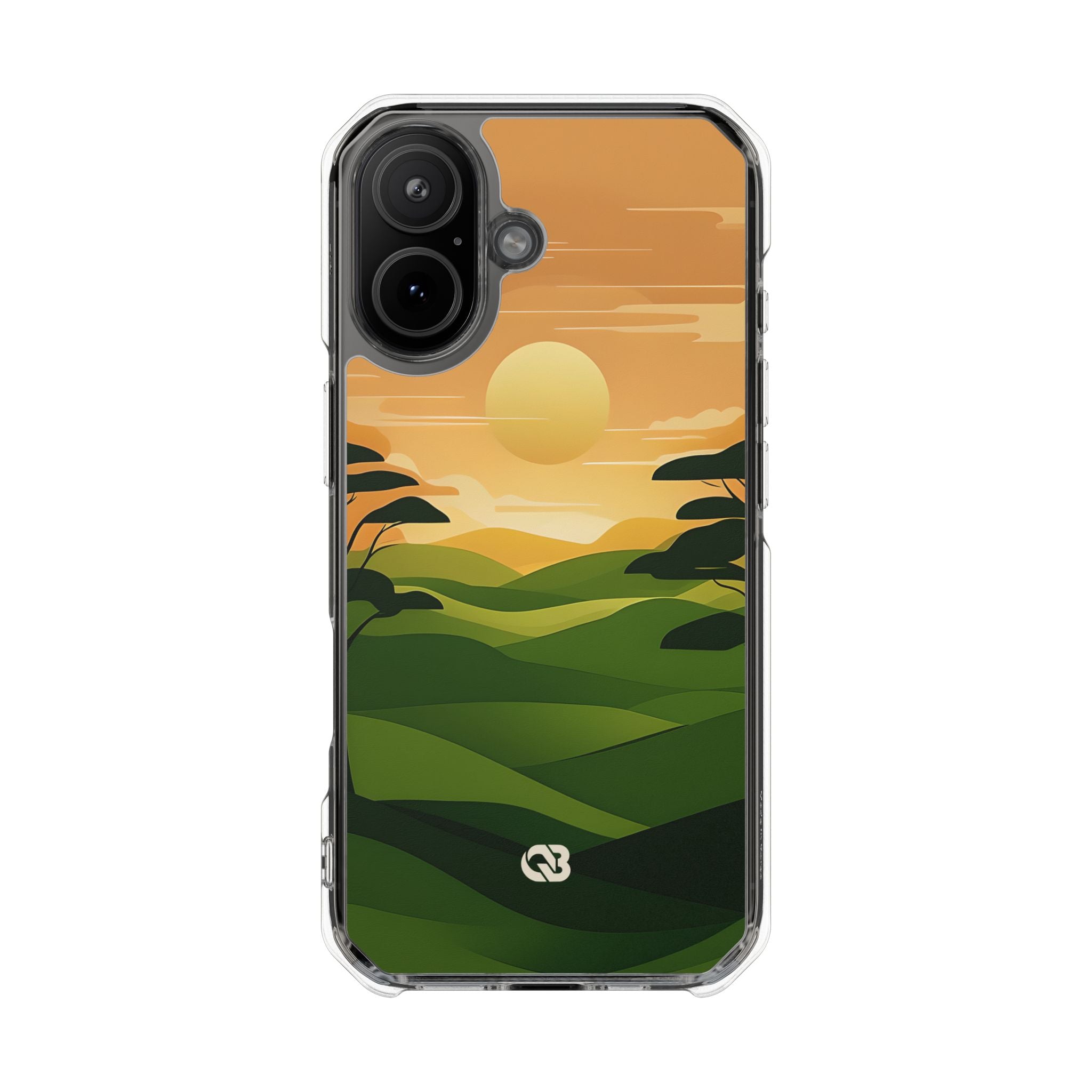 Verdant Horizon Sun · Impact Phone Case for iPhone · Magsafe